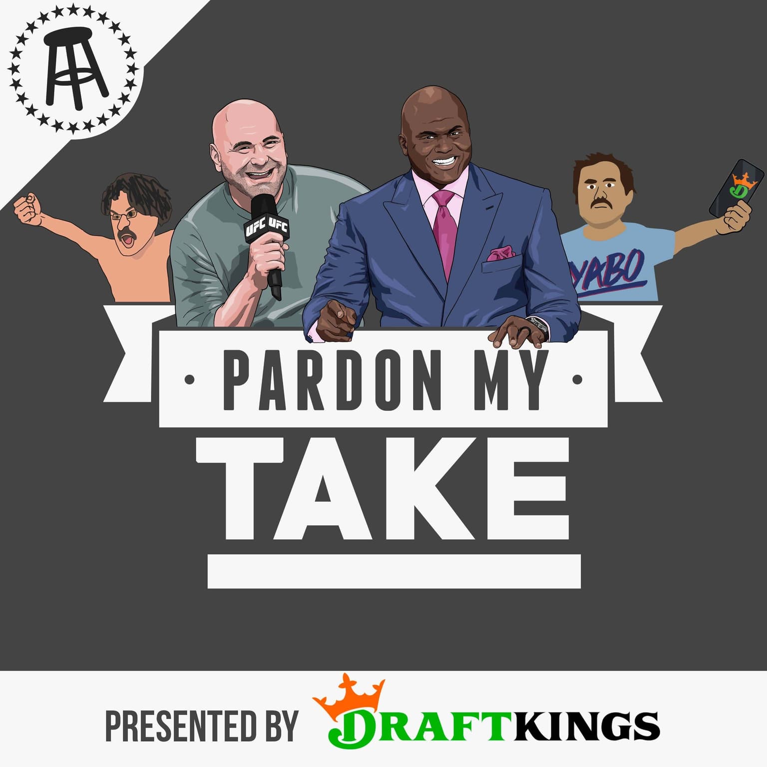 Booger McFarland, Dana White, Rams End Vikings Season + Guys On Chicks artwork