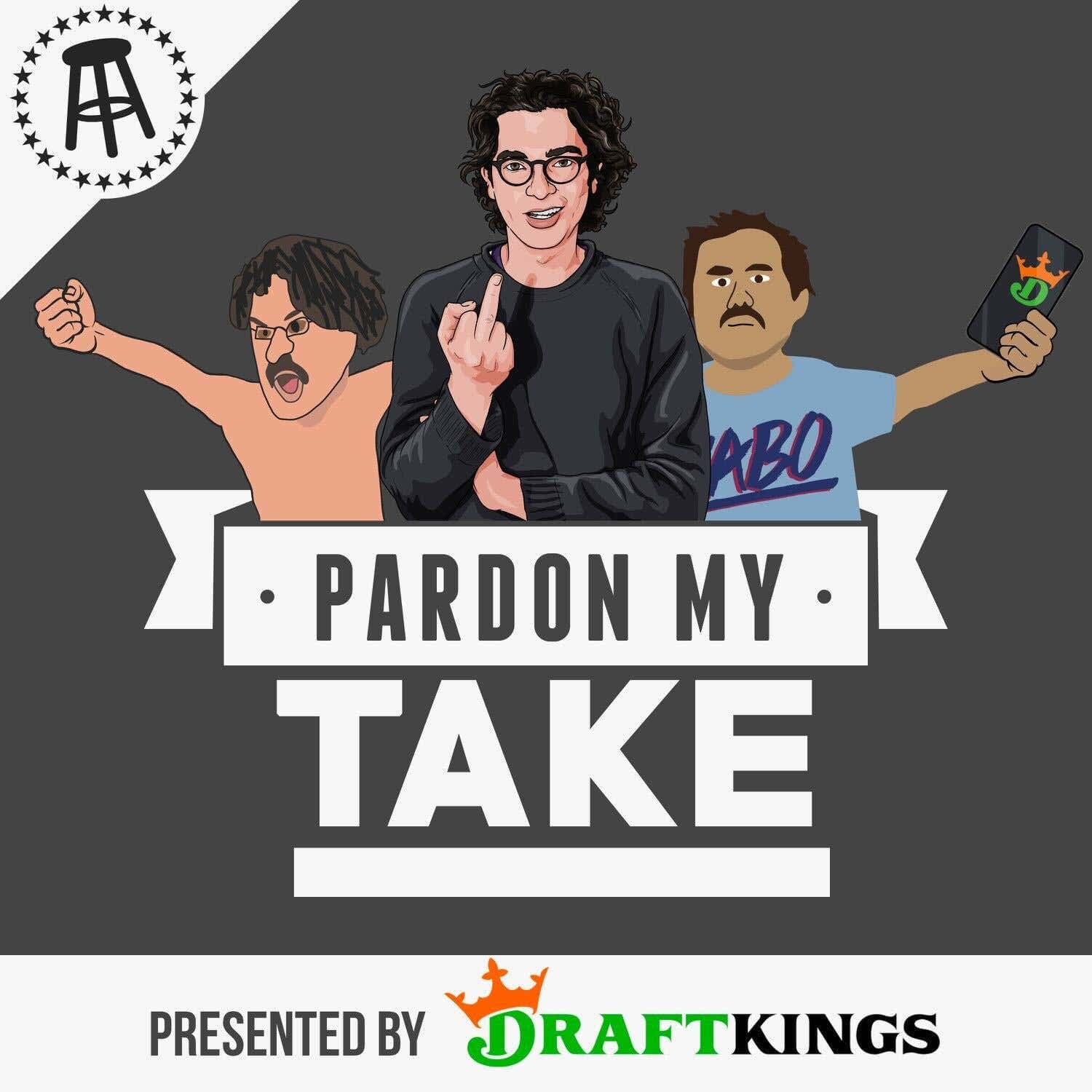 Comedian Adam Friedland, Daniel Jones QB1 Again, Mt Rushmore Of Things That Make Your Friends House Cool + Guys On Camp From Camp Barstool artwork