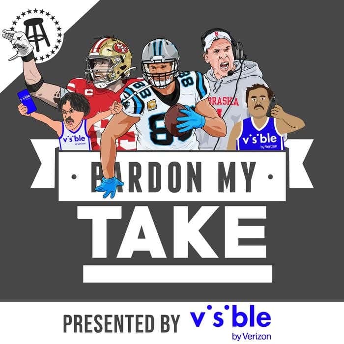 Greg Olsen & George Kittle, Hot Seat Cool Throne & Bo Pelini In Studio For A Special Bo Knows Ball Segment artwork