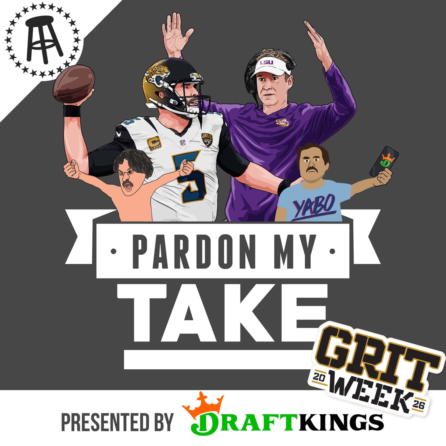 Grit Week Continues, Lane Kiffin, Blake Bortles, Wemby’s Incredible Game 1, Knicks Kill The Cavs Plus Hot Seat/Cool Throne artwork