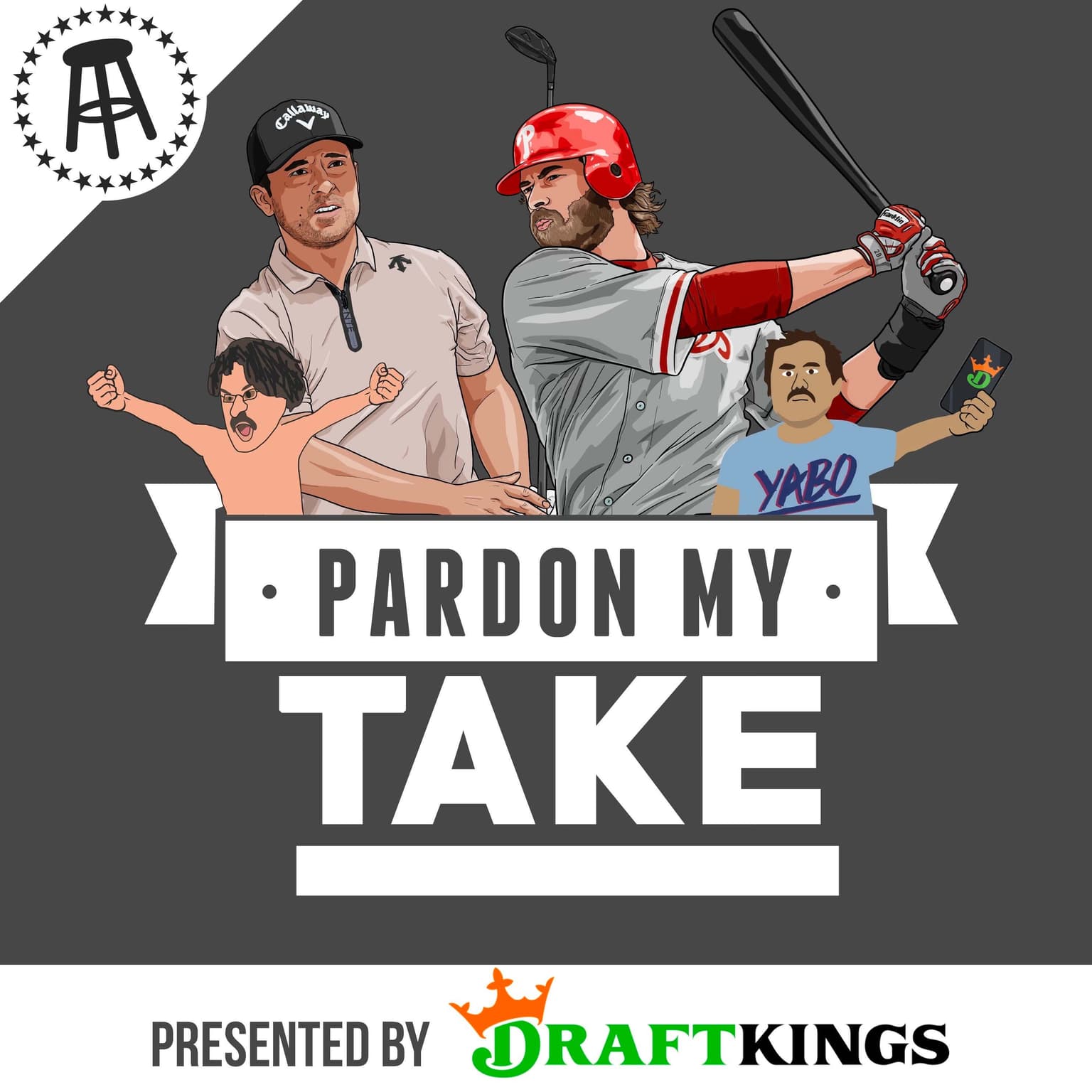 Jayson Werth, Xander Schauffele, Mt Rushmore Of Round Things And Fyre Fest artwork