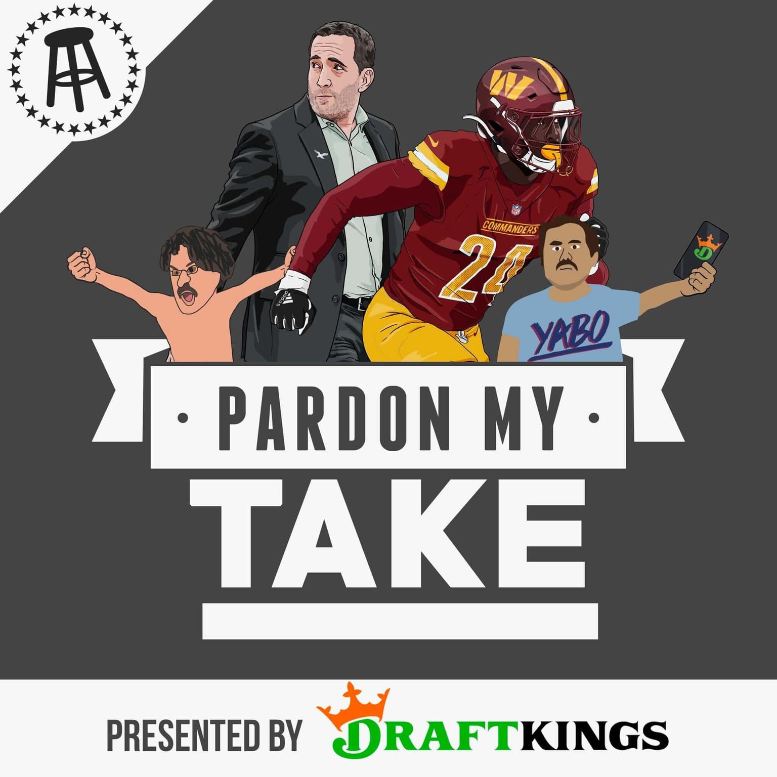 Von Miller, Eagles GM Howie Roseman, Mt Rushmore Of Dream Blunt Rotation, Football Is Back + Zac's All Time Fyre Fest artwork