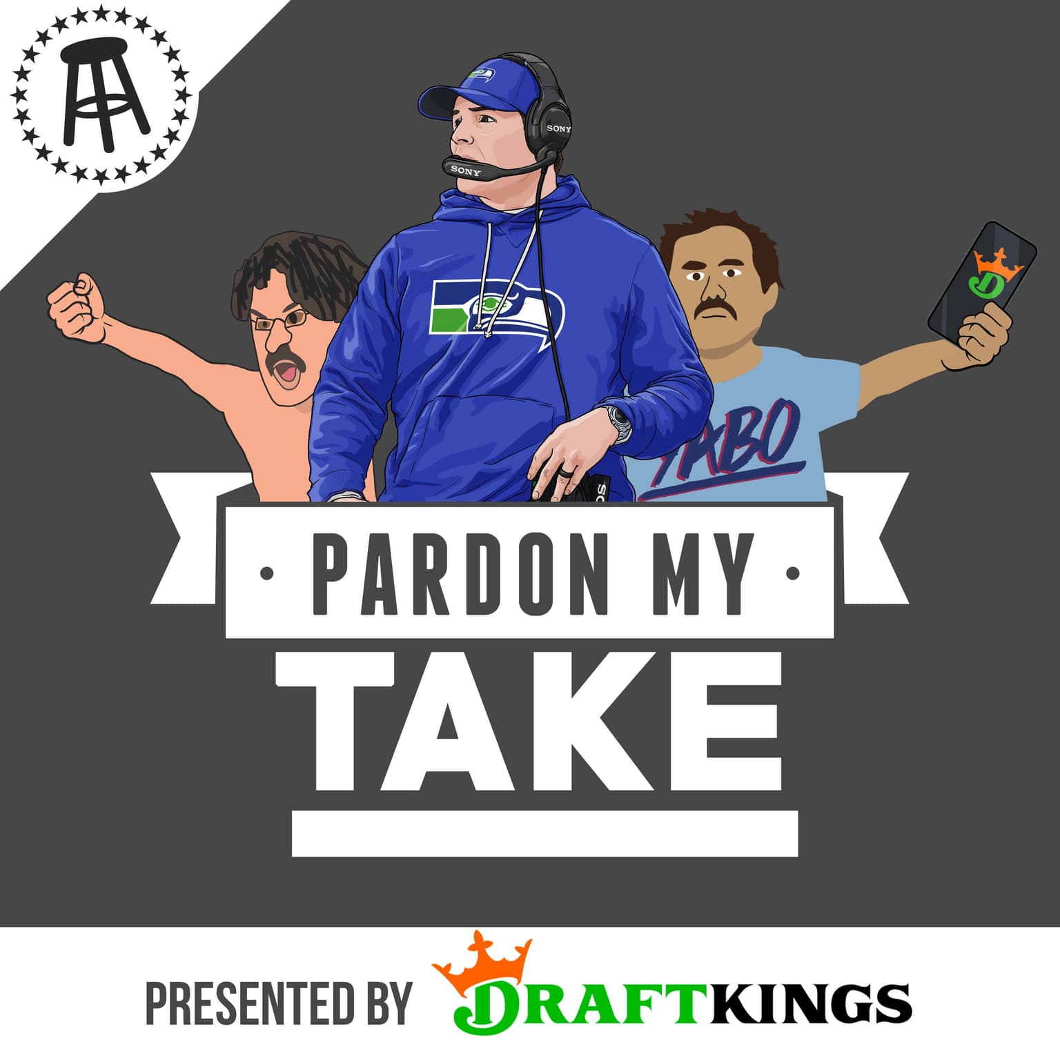 Seahawks HC Mike Macdonald, March Has Arrived, CBB, Combine Cleanup + 10 Years Of Pardon My Take Memories artwork