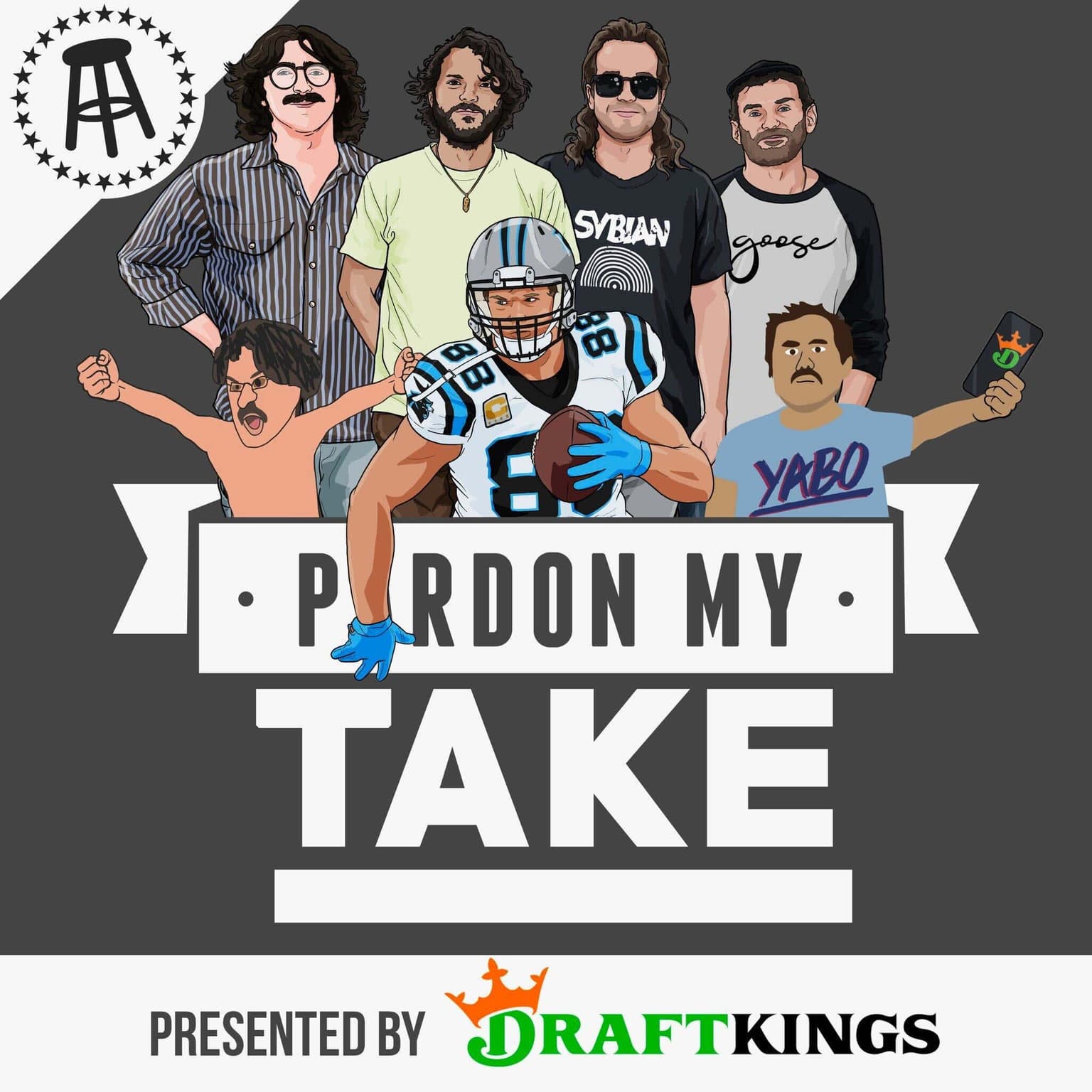 NFL With Greg Olsen, Goose The Band In Studio, CFB, Are The Ravens In Trouble + Pardon Your Takes artwork