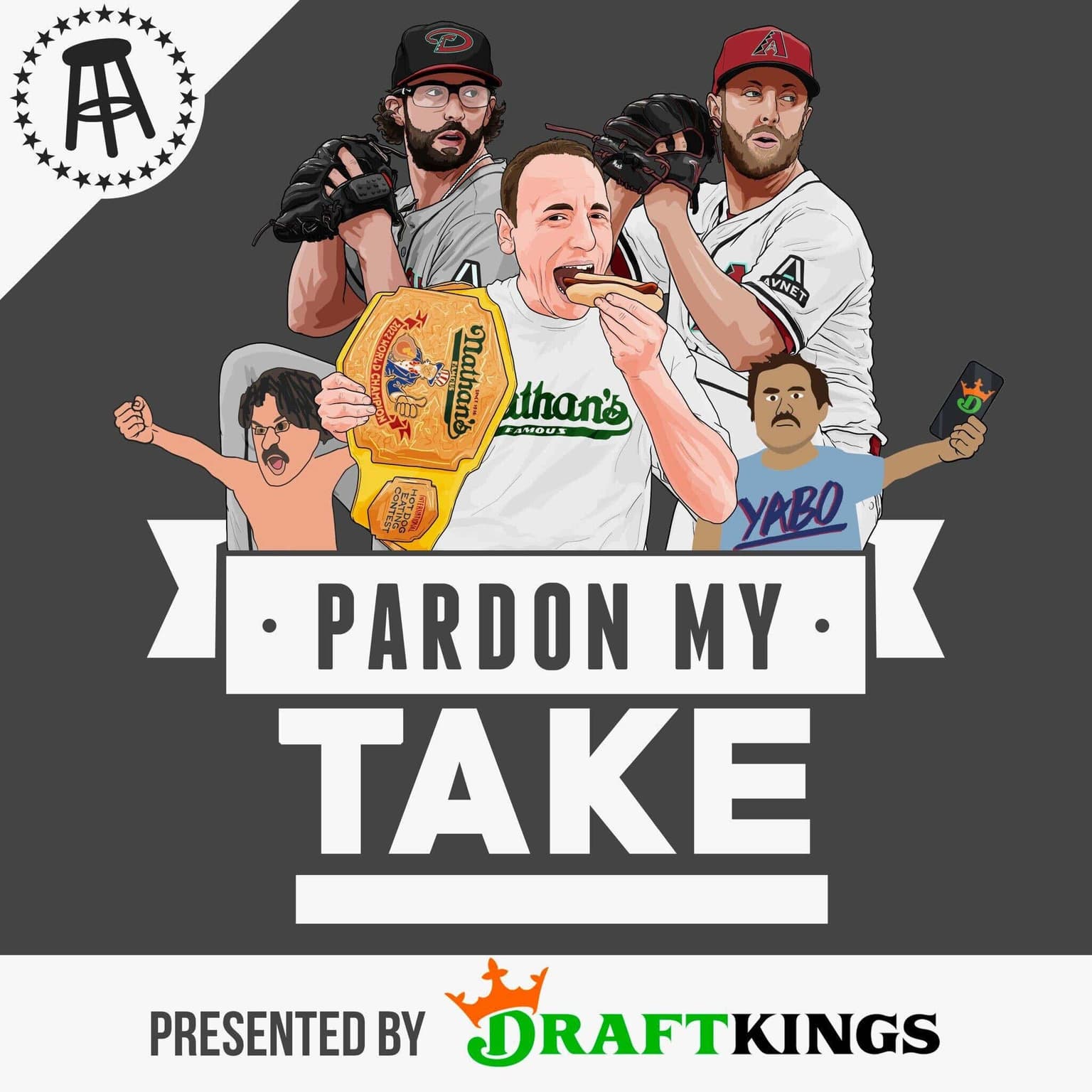 Diamondbacks Zac Gallen & Merrill Kelly, Joey Chestnut, NBA Free Agency, Hot Seat/Cool Throne Plus Our Annual Dingers Only Fantasy Draft artwork