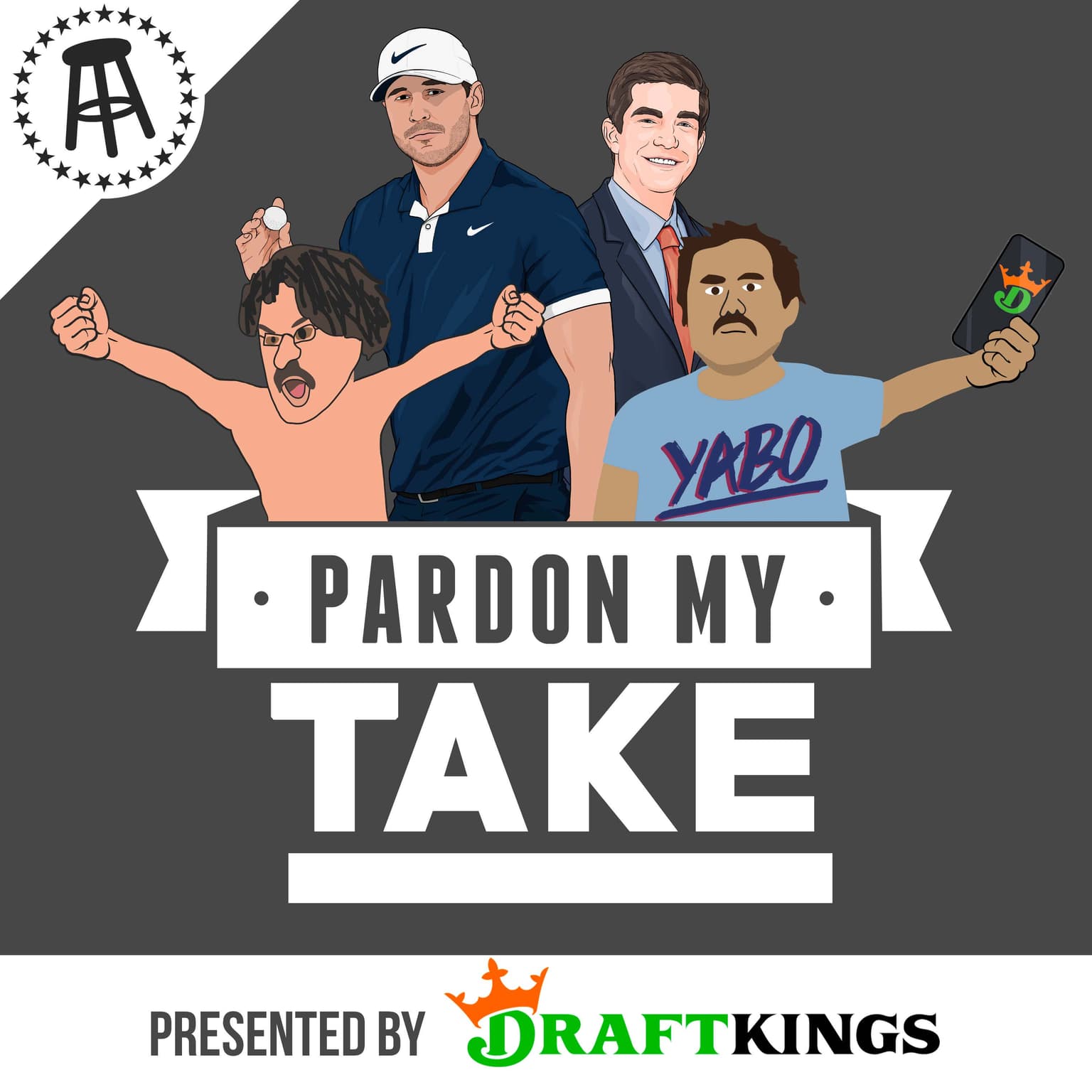 Brooks Koepka, PGA Championship With Shane Bacon, Wemby's Revenge, Lebron's Last Game? Plus Guys On Chicks artwork