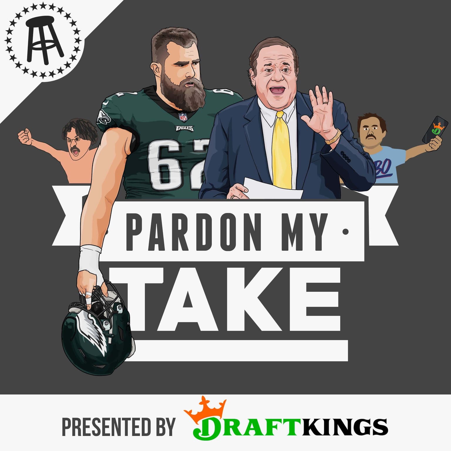 Jason Kelce, Chris Berman, Super Bowl 59, NBA Trade Deadline + Fyre Fest From New Orleans artwork