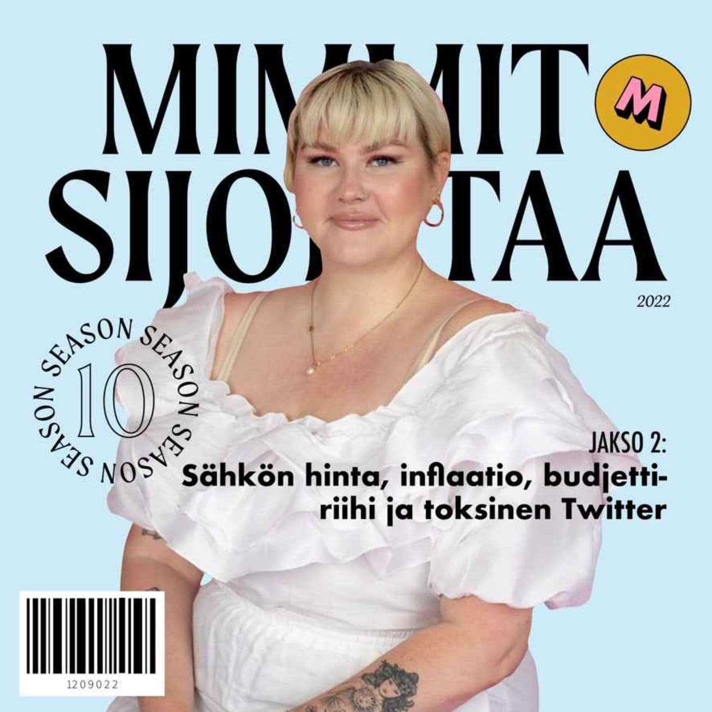 K10 Jakso 2. Sähkön hinta, inflaatio, budjettiriihi ja toksinen Twitter artwork