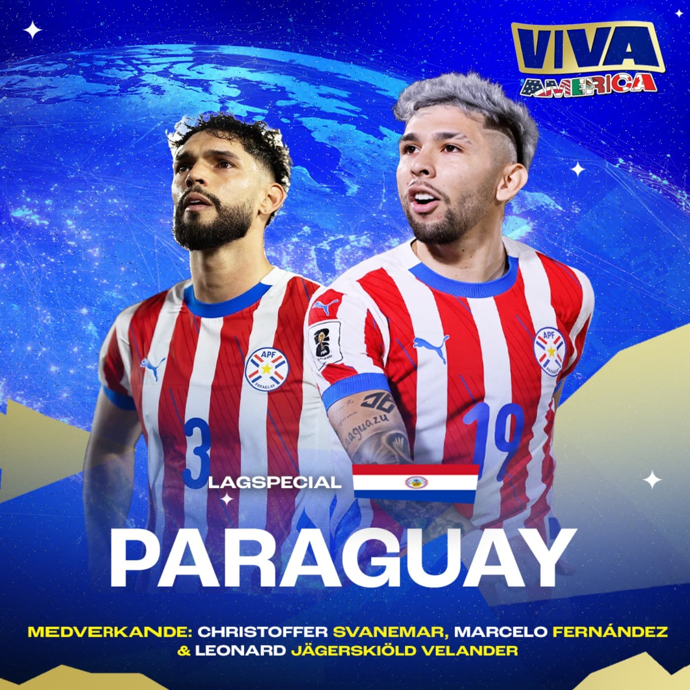 Viva America: Paraguay artwork