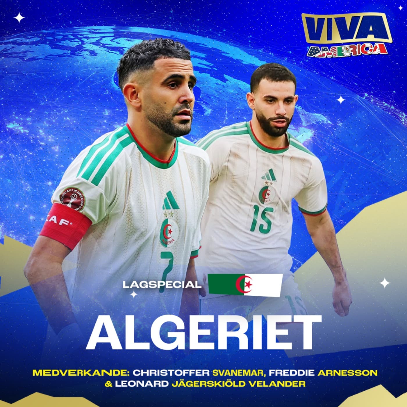 Viva America: Algeriet artwork