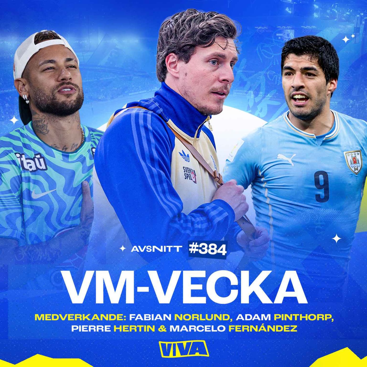 #384 VM-veckan är här! | Status på svenska truppen | Profilstarka Brasilien? artwork
