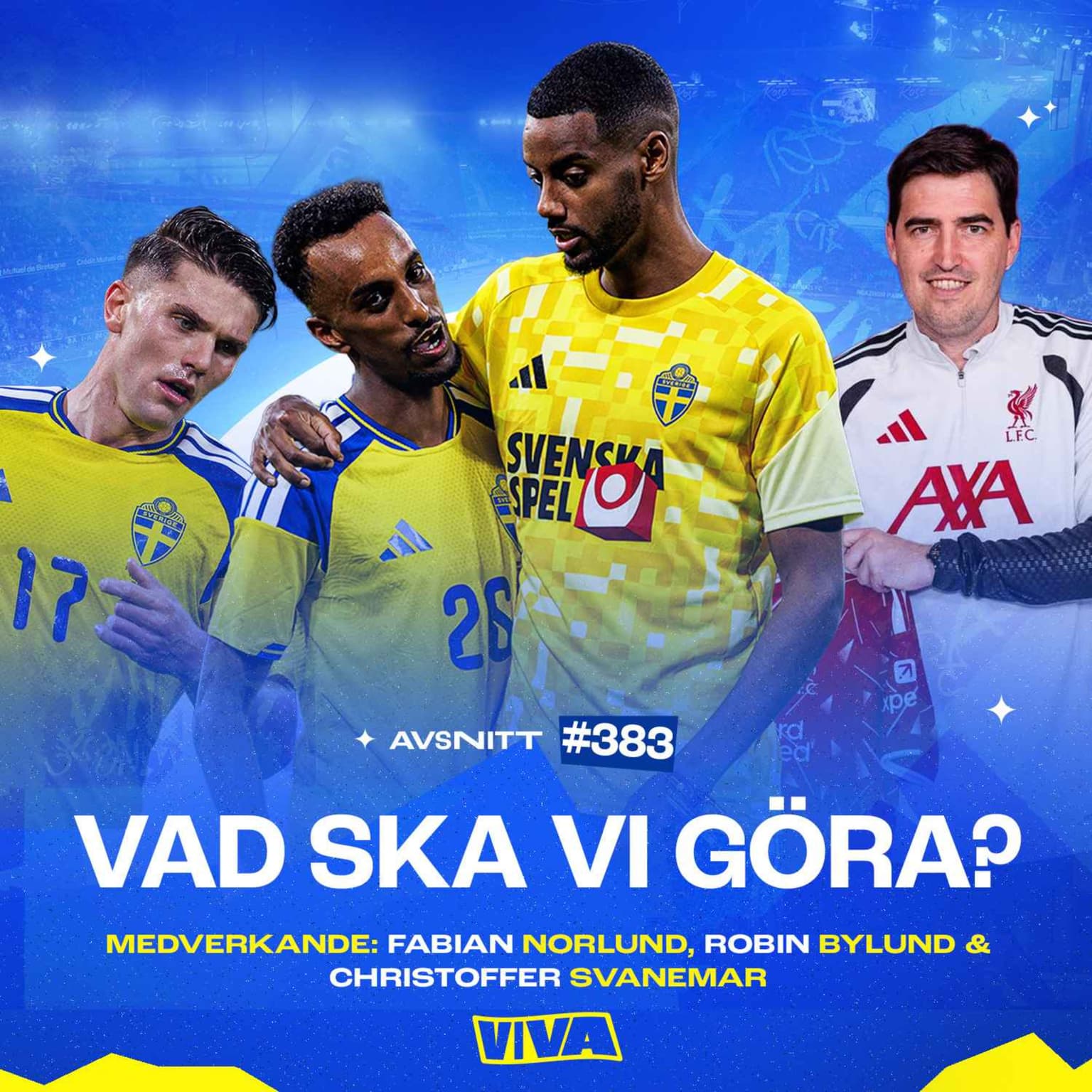 #383 Våra sista tankar om svenska landslaget inför VM | Iraola succé eller flopp i Liverpool? artwork