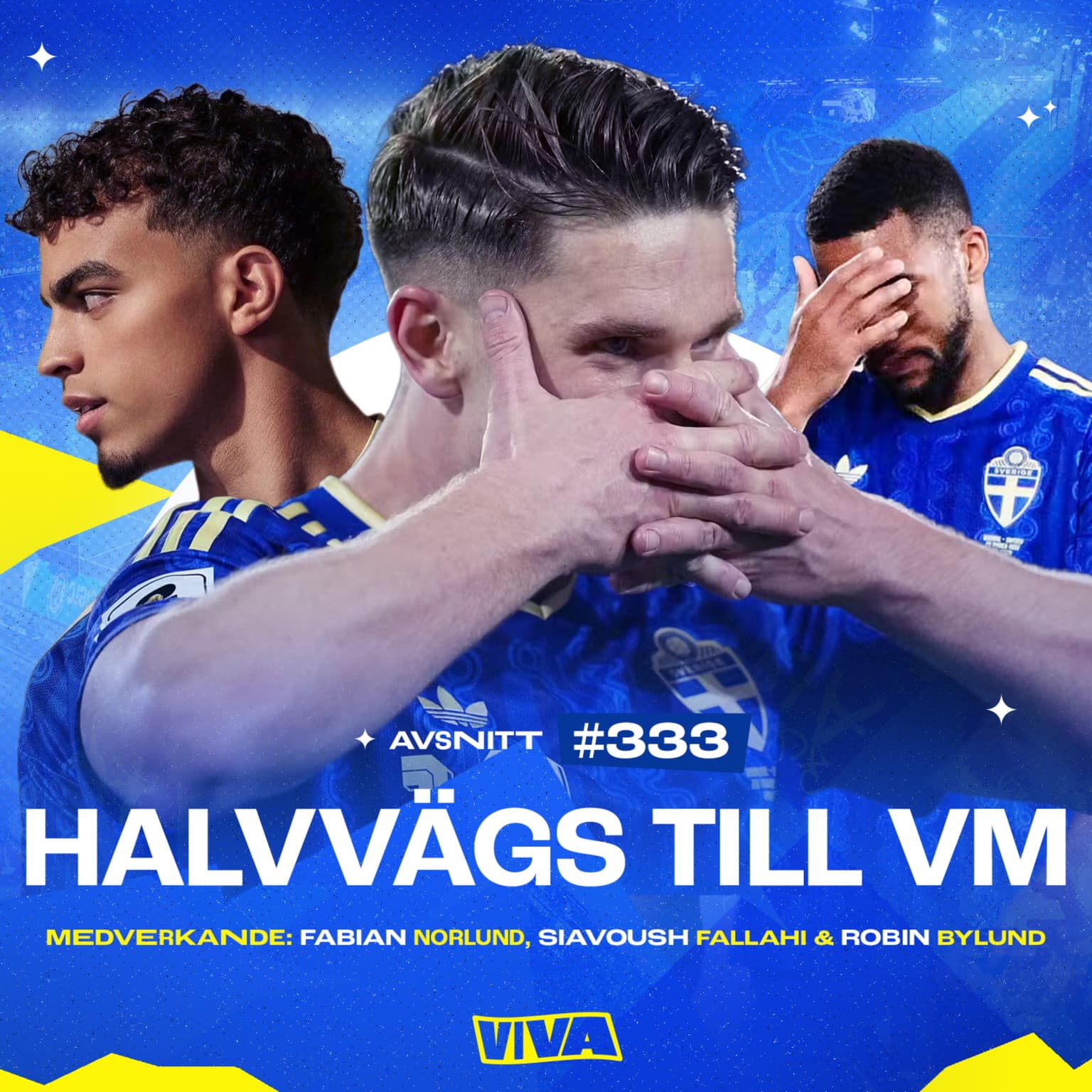 #333 Sverige mot VM | Gyökeres historiska insats | Inför Polen-matchen artwork