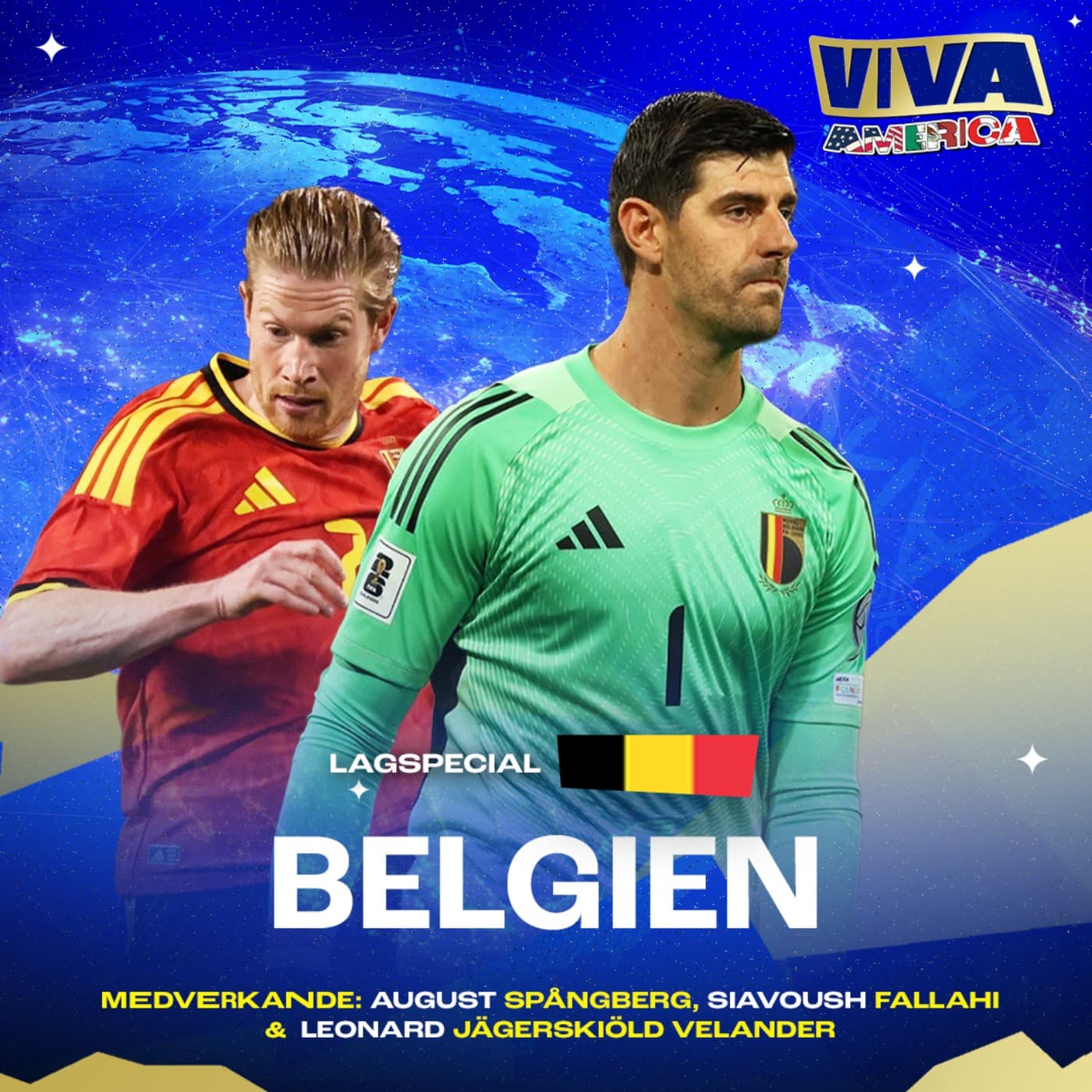Viva America: Belgien artwork