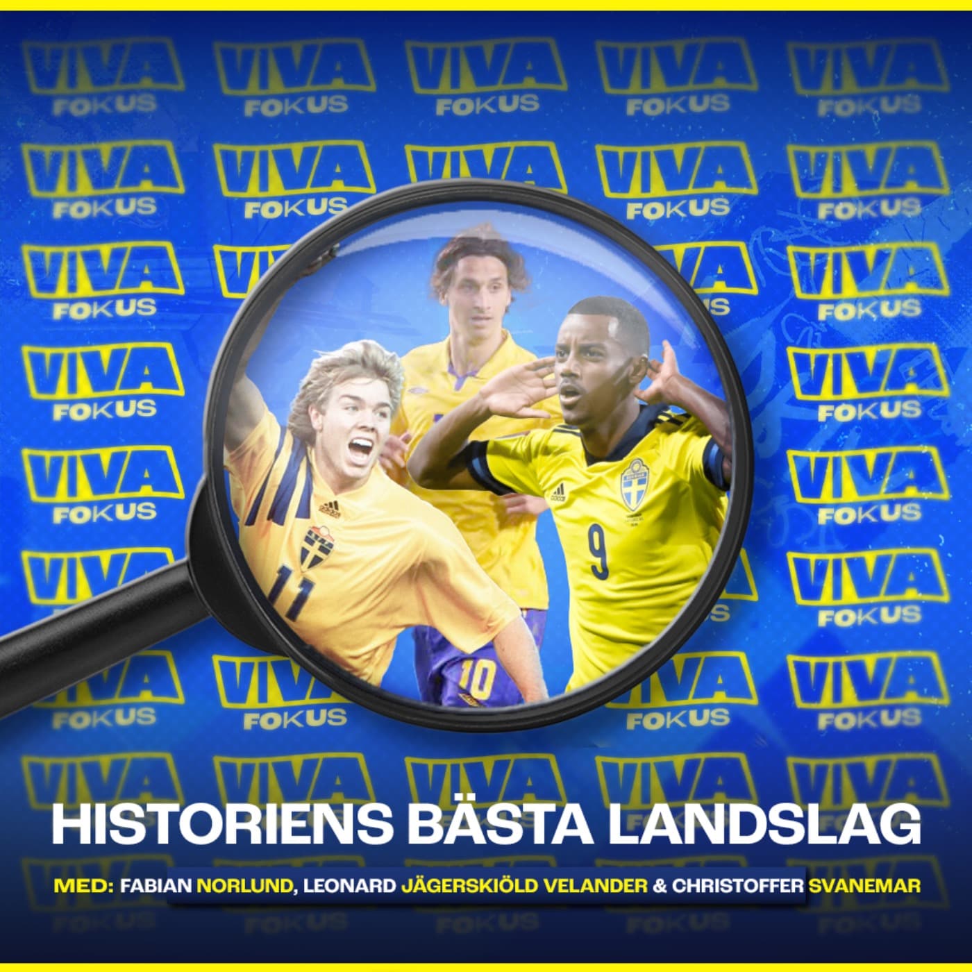 Viva Fokus: Historiens bästa landslag artwork