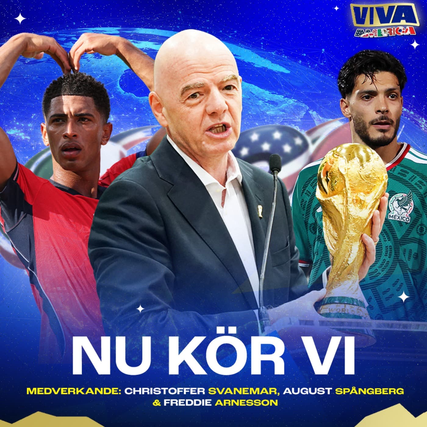 Viva America: Nu kör vi artwork