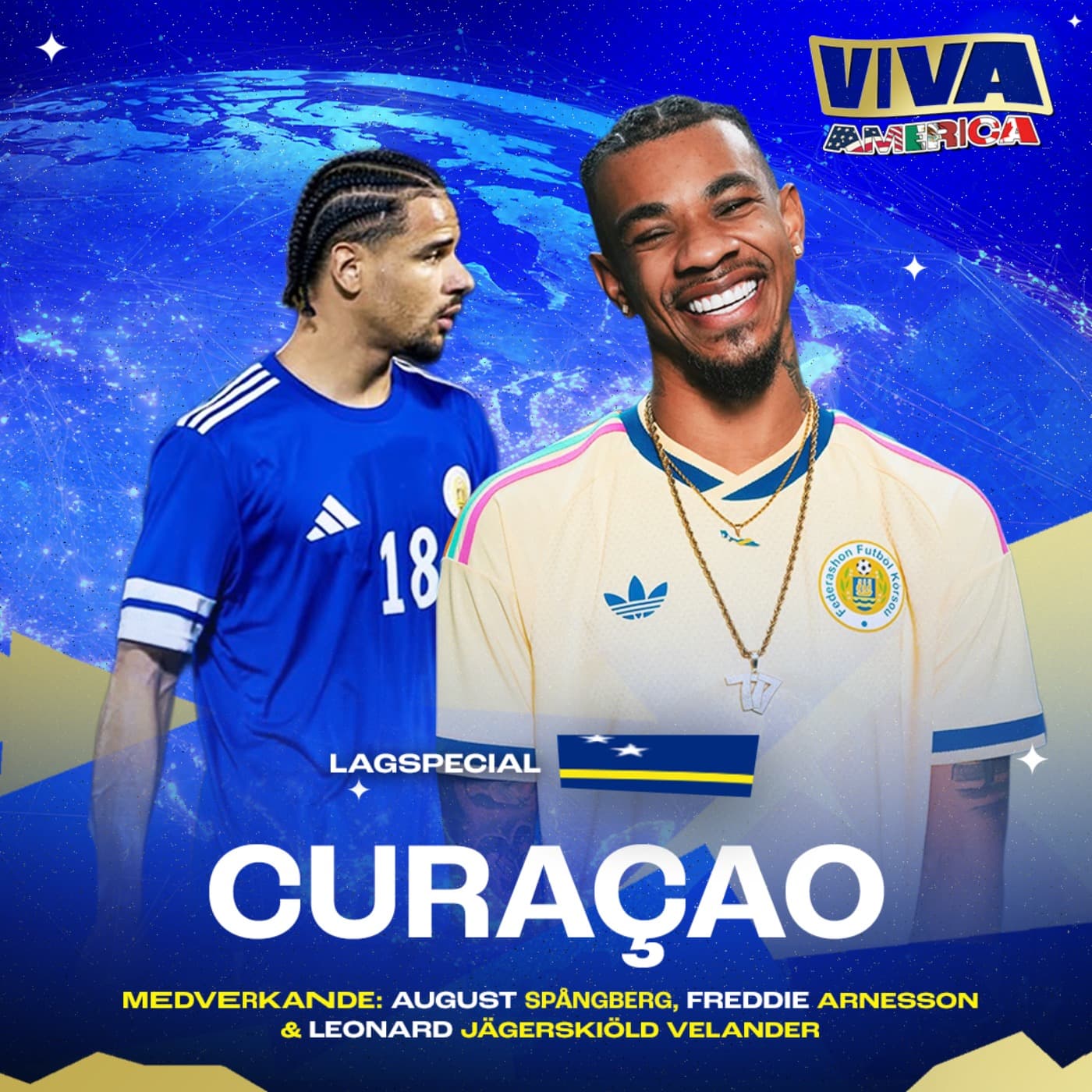Viva America: Curaçao artwork