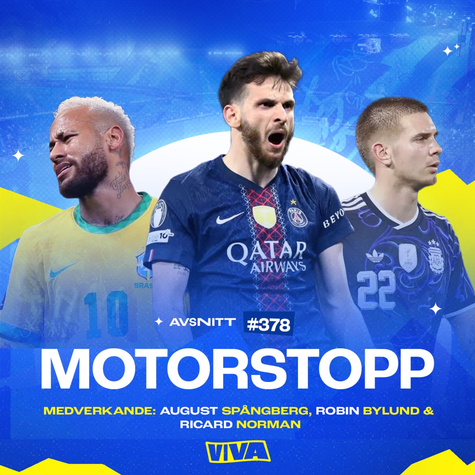 #378 Inför Champions League-finalen | Neymar skadad inför VM | Ny stjärna petad från landslaget artwork