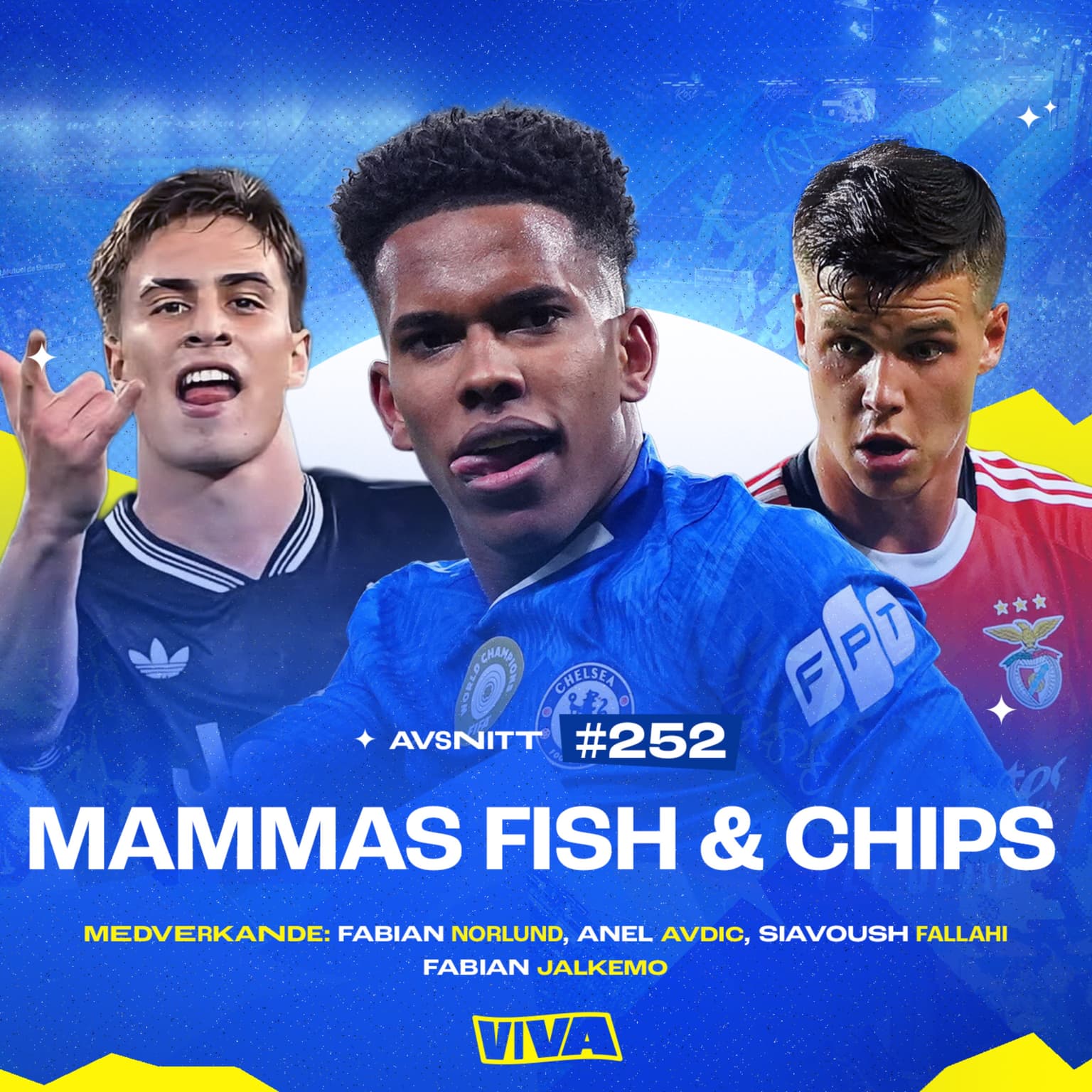 #252 Mammas fish & chips artwork