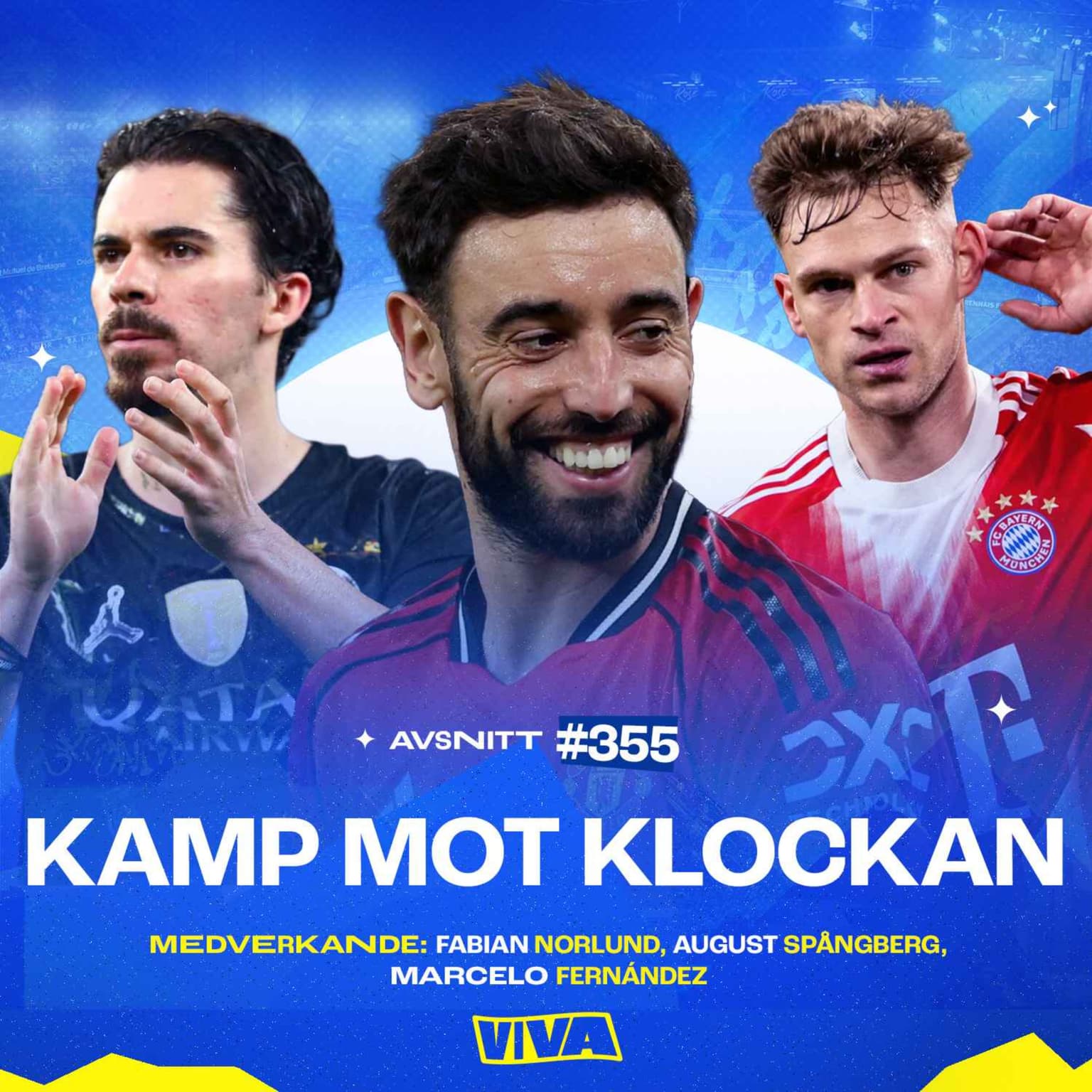 #355 Vår Player of the Year | Inför kvällens PSG-Bayern | Stjärnornas kamp mot klockan artwork