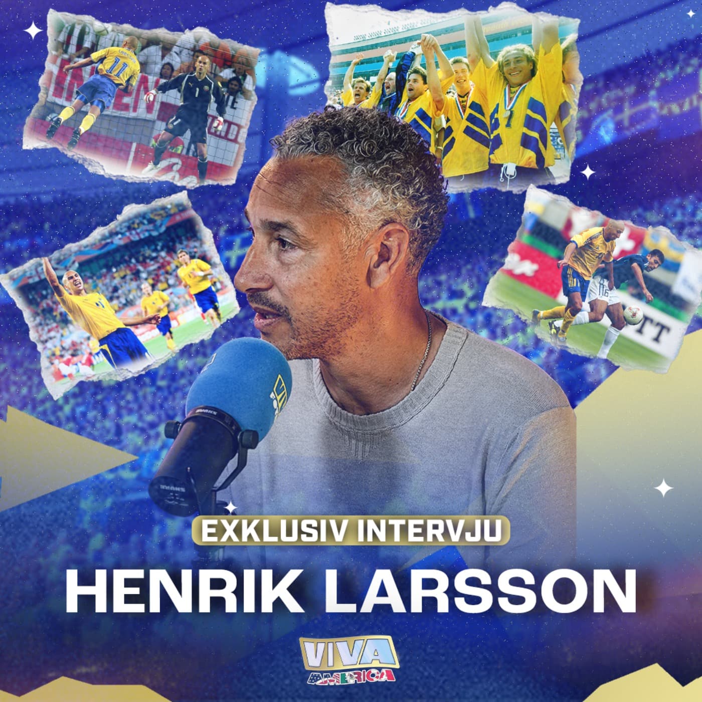 Viva America: Henrik Larsson artwork