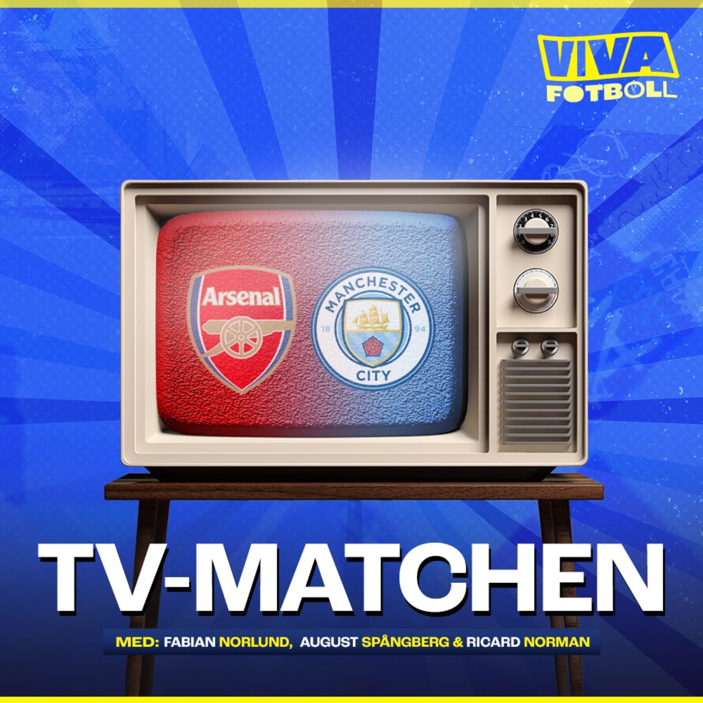 TV-matchen 21 mars | Arsenal - Manchester City artwork