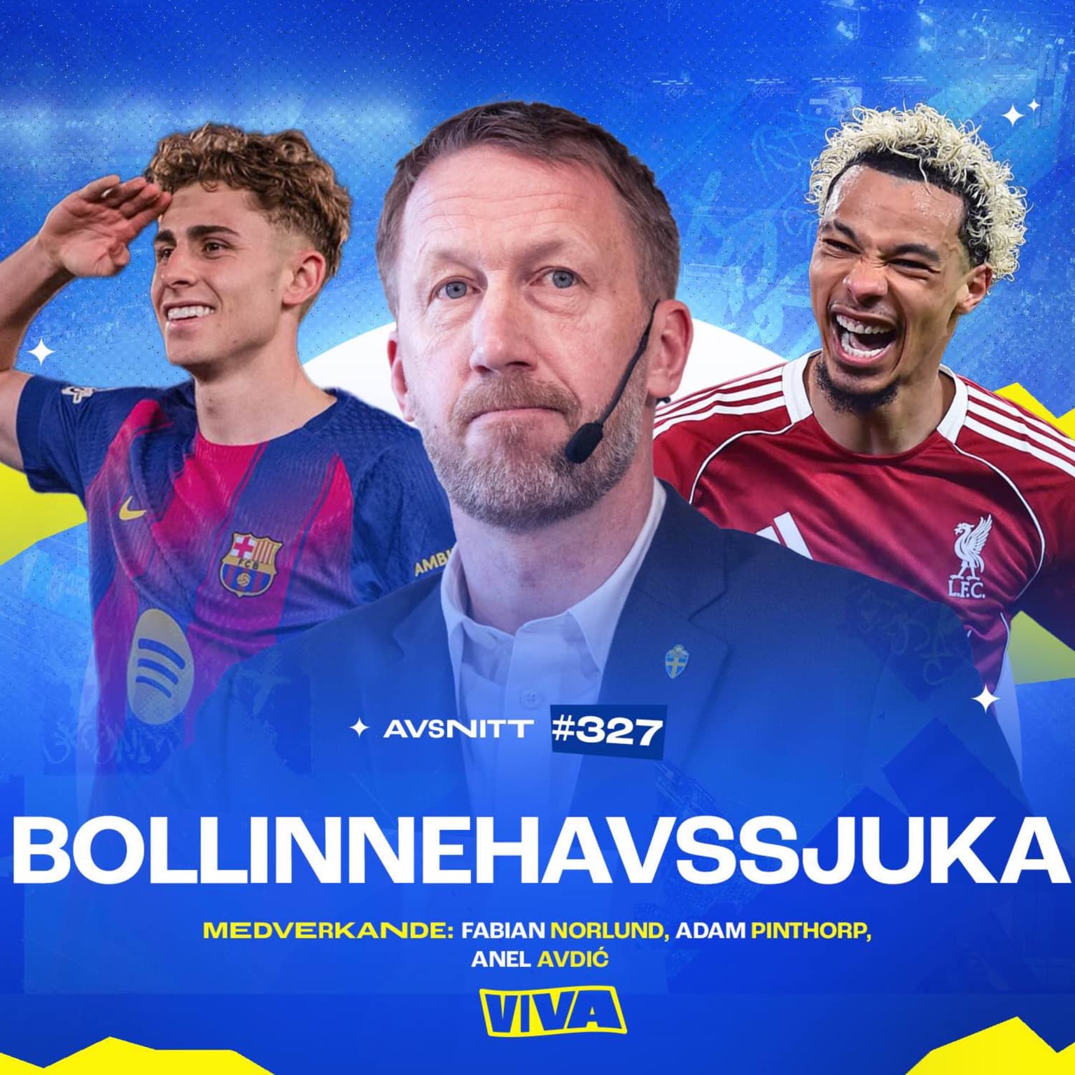 #327 Felen med Potters trupp | Barca med världens bästa offensiv | Vad är Salahs nivå numera? artwork