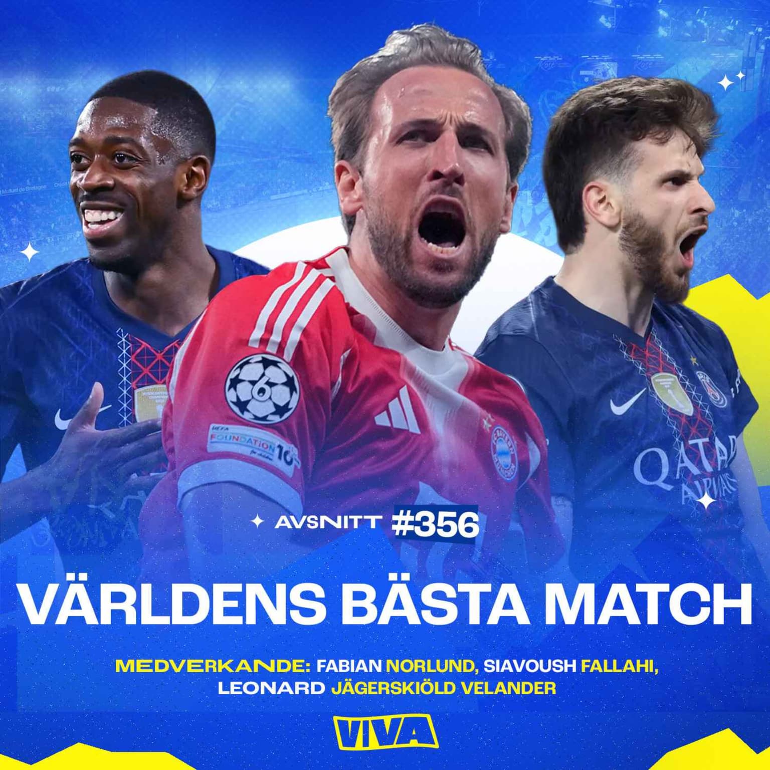 #356 Målfesten i Paris | Bästa matchen genom tiderna? | Är Arsenal favoriter mot Atletico? artwork