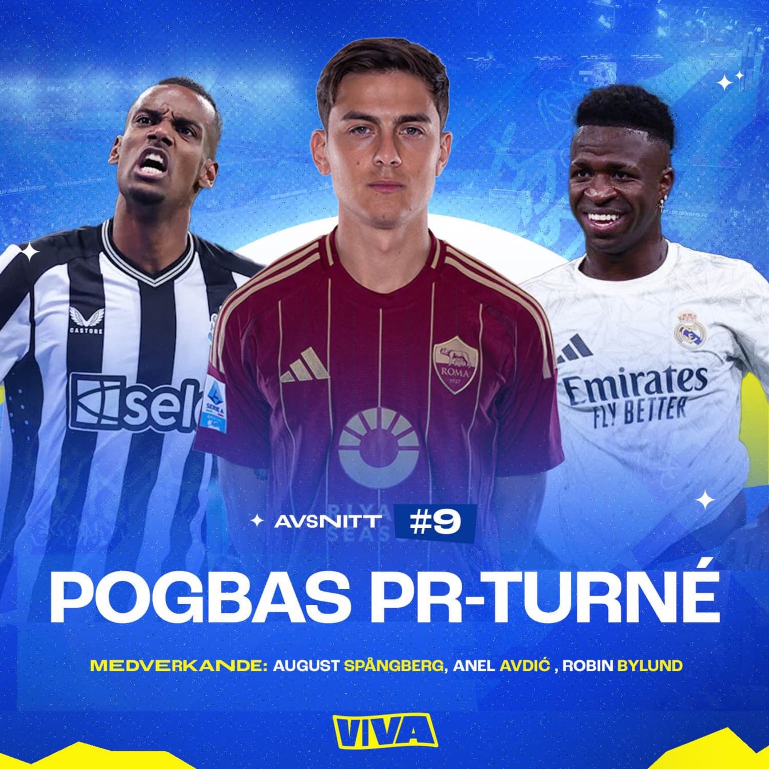 #9 - Pogbas PR-turné artwork