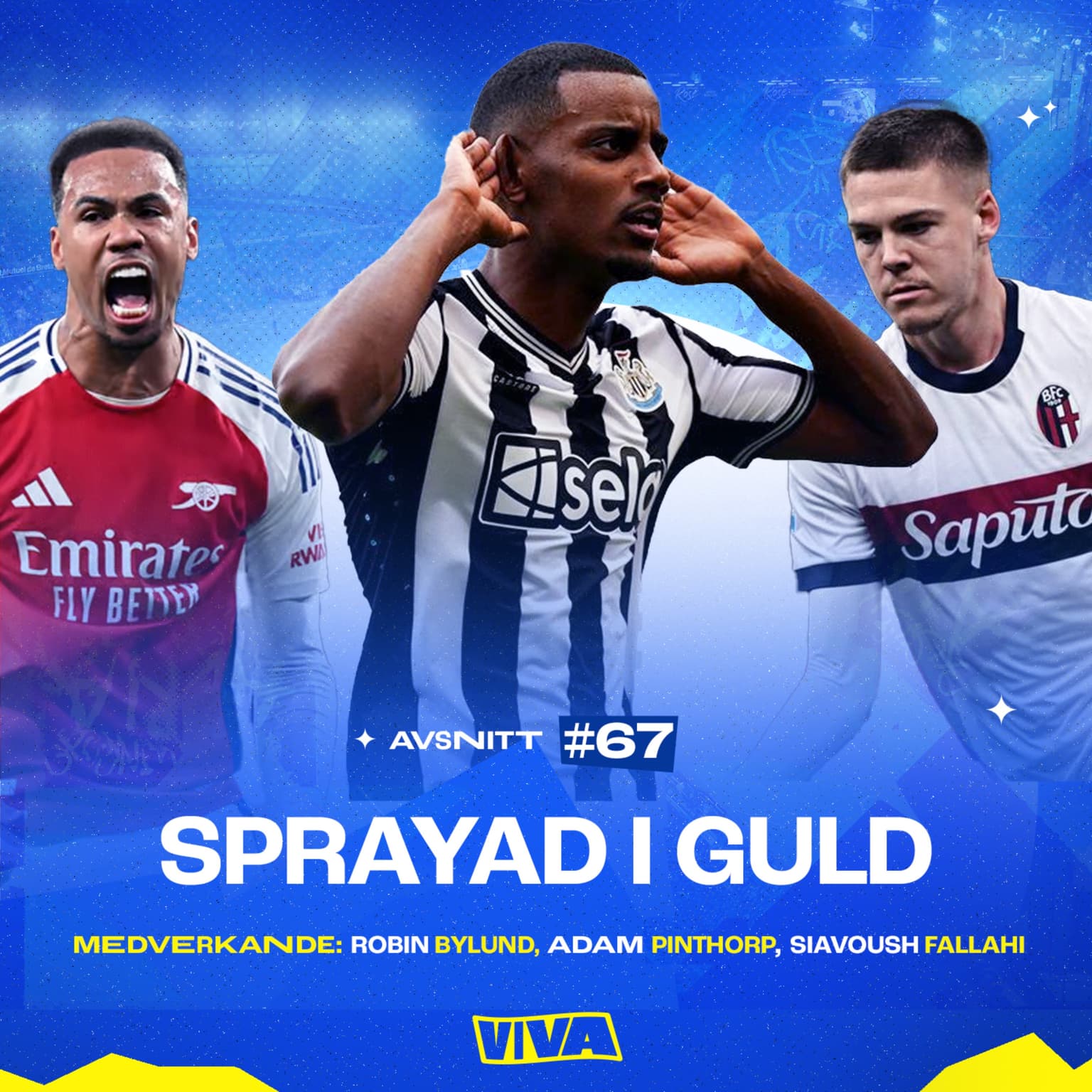 #67 - Sprayad i guld artwork