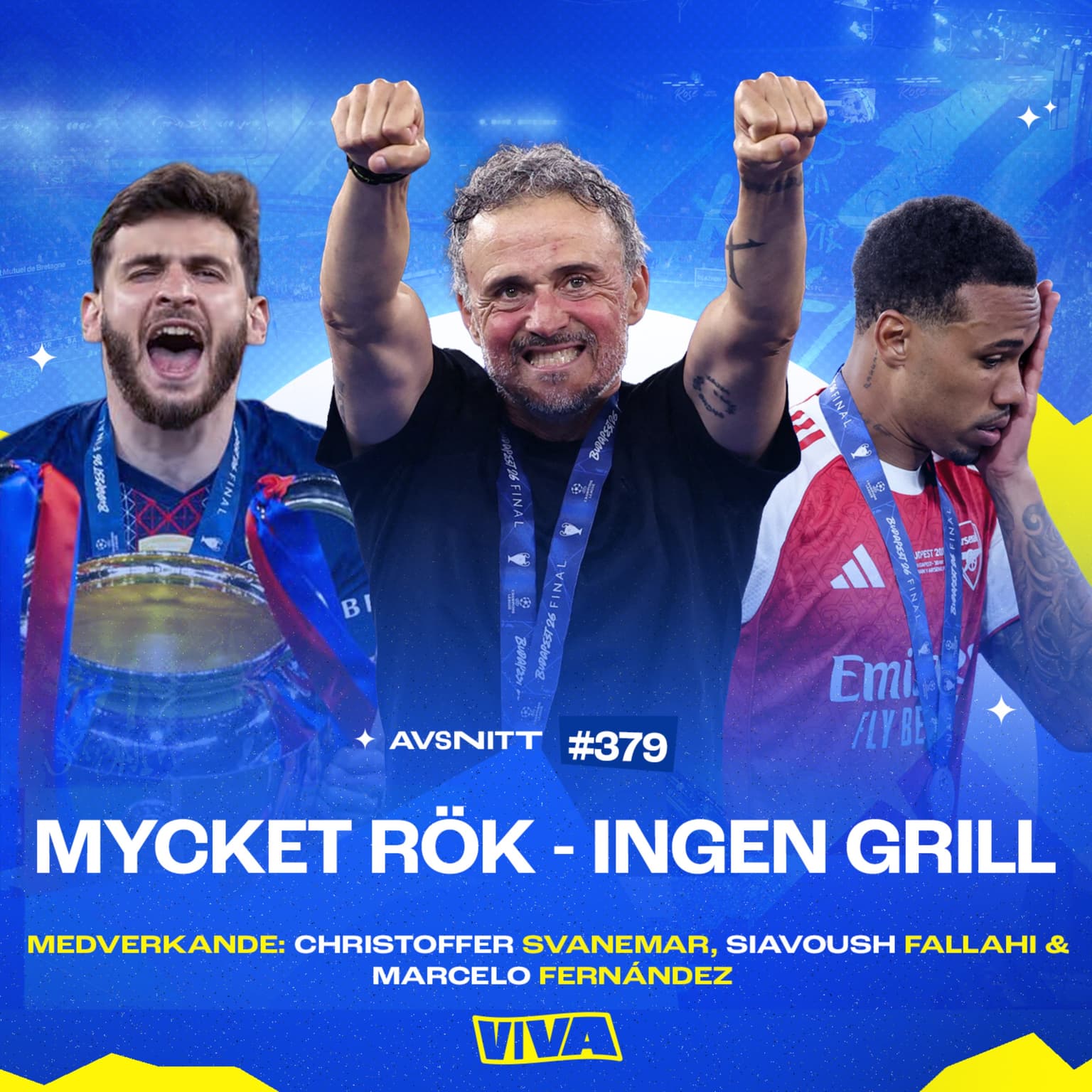 #379 PSG med andra raka CL-titeln | Artetas finalinsats | Inför Norge-Sverige artwork