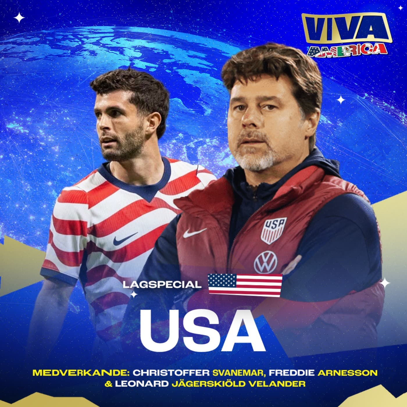 Viva America: USA artwork
