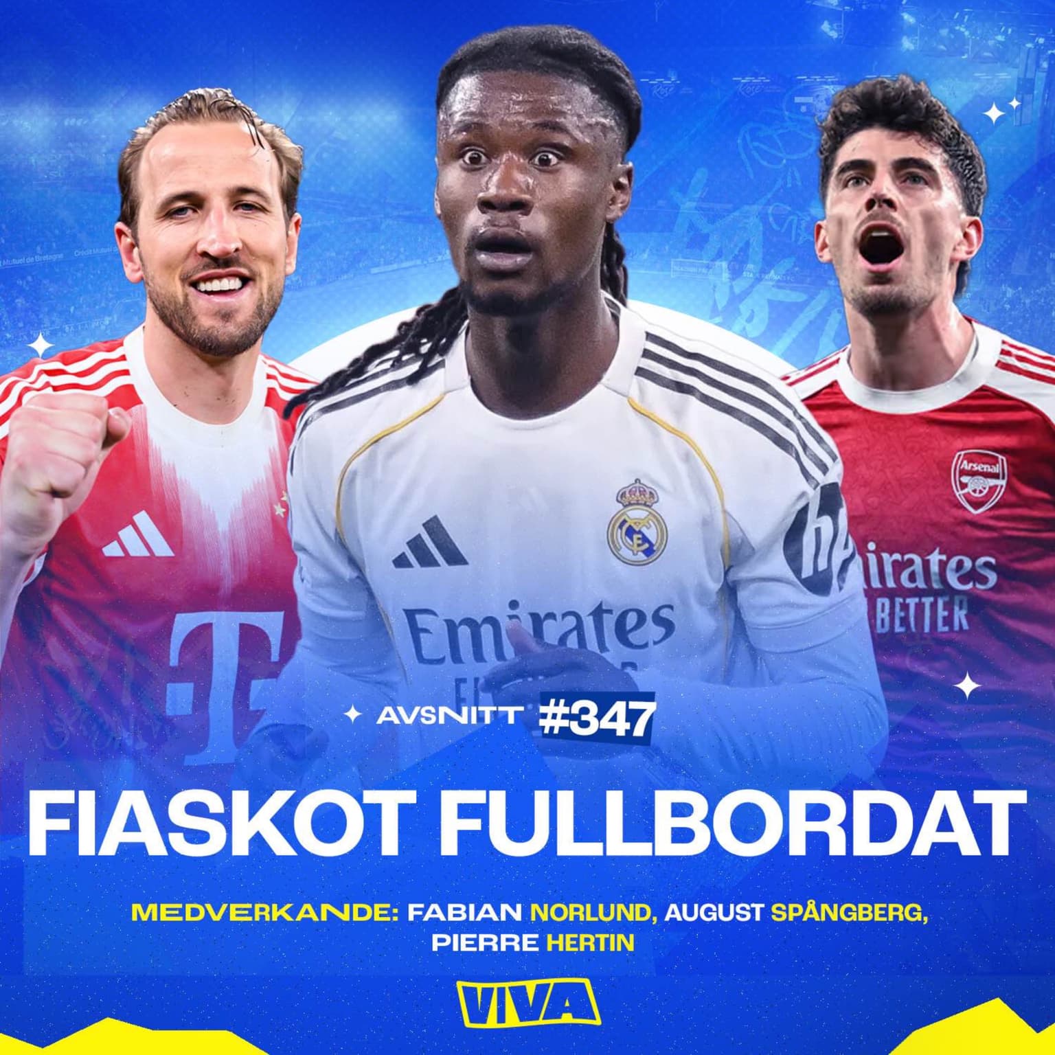 #347 Real Madrids fiasko-säsong | Bayern nya CL-favoriter? | Arsenals kommande förfall artwork