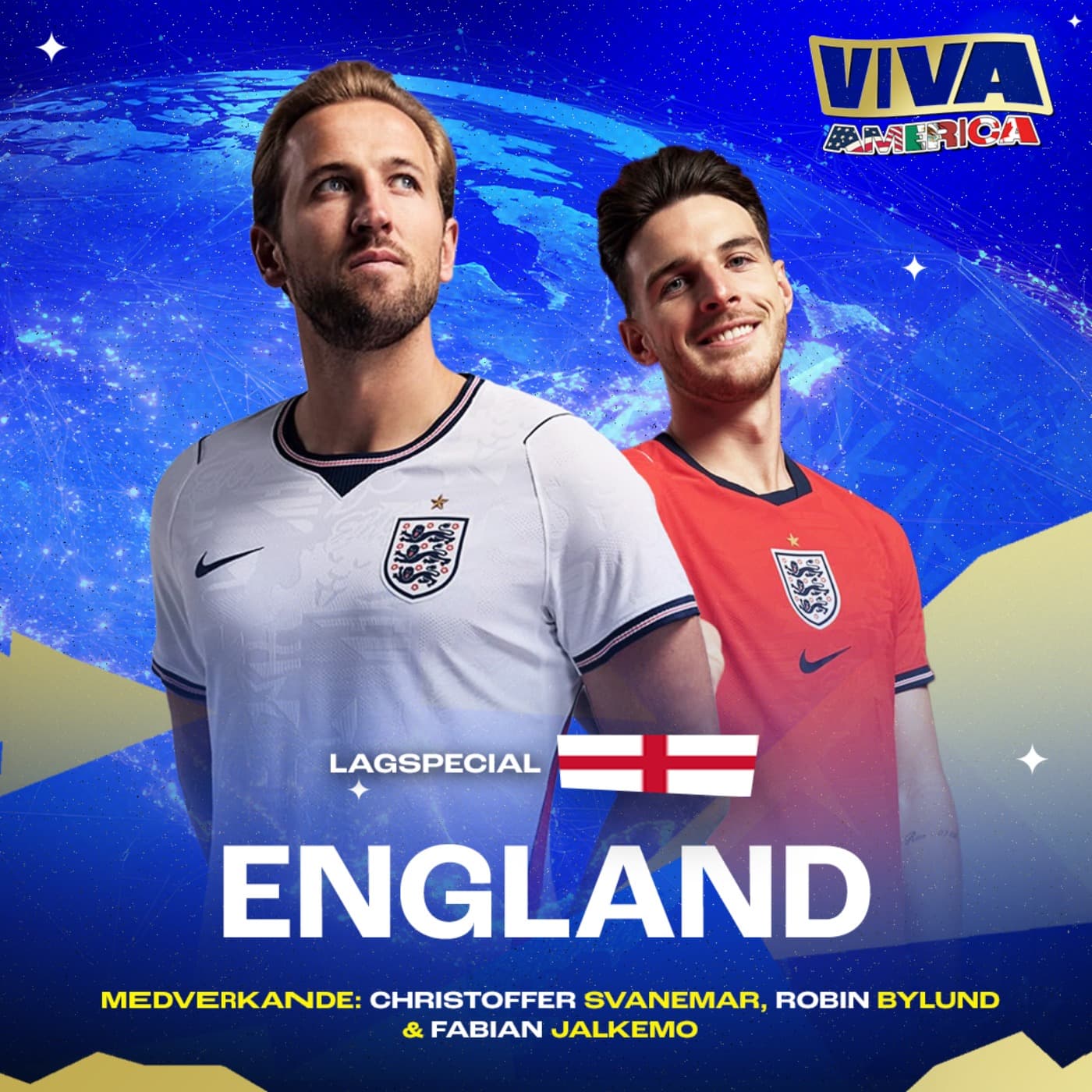 Viva America: England artwork