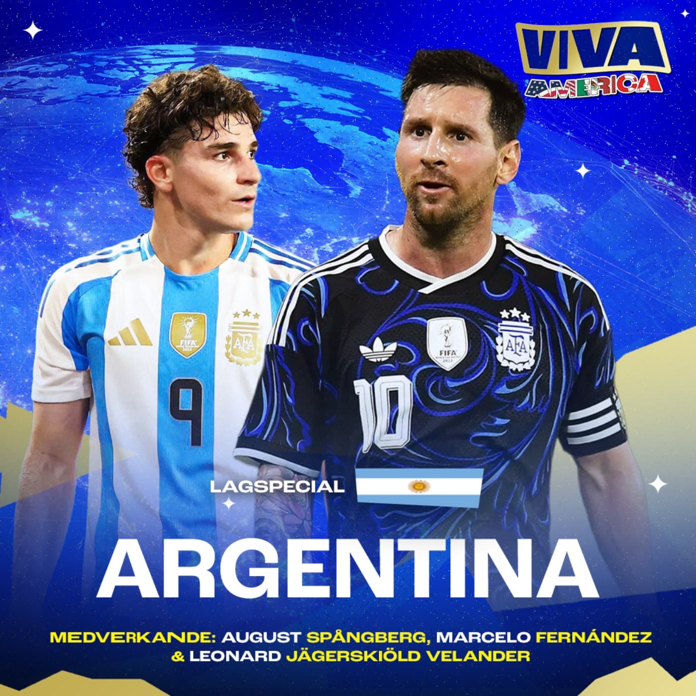 Viva America: Argentina artwork