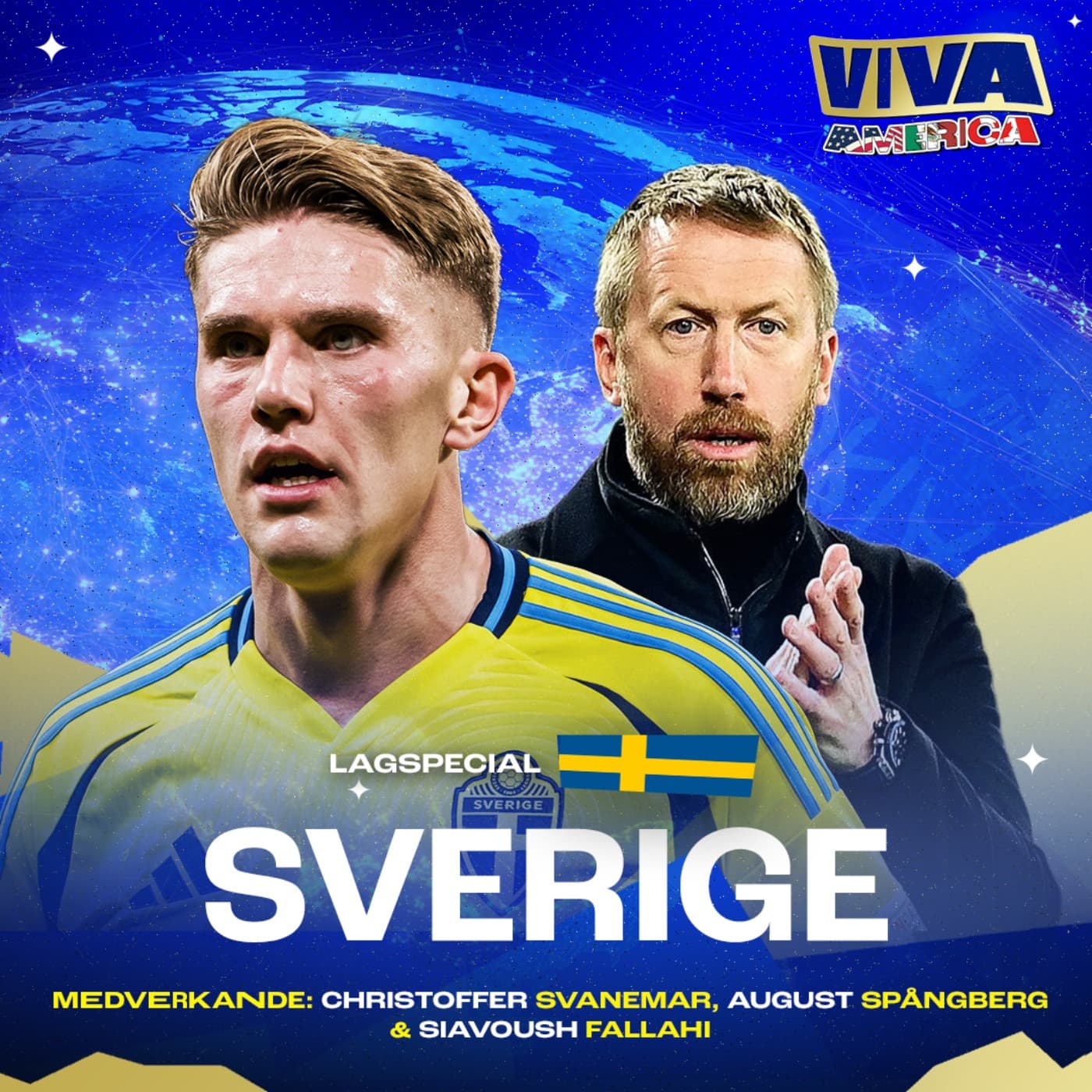 Viva America: Sverige artwork