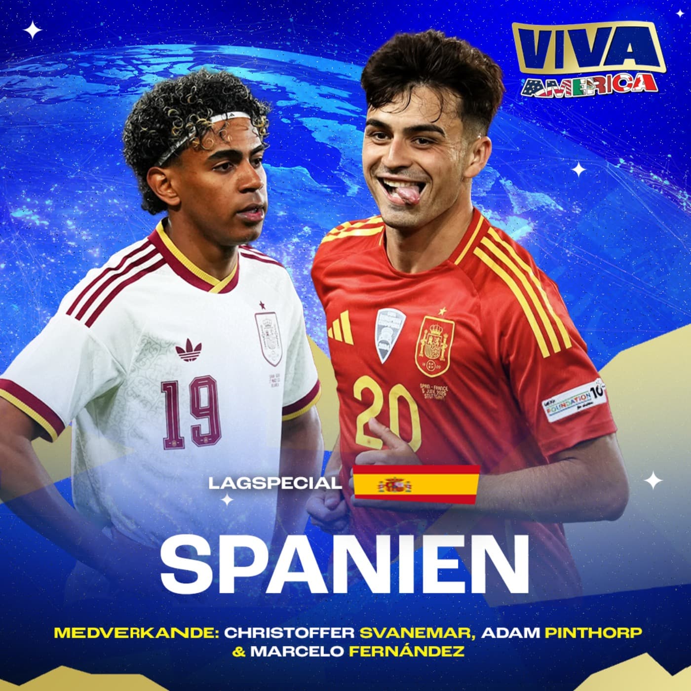 Viva America: Spanien artwork