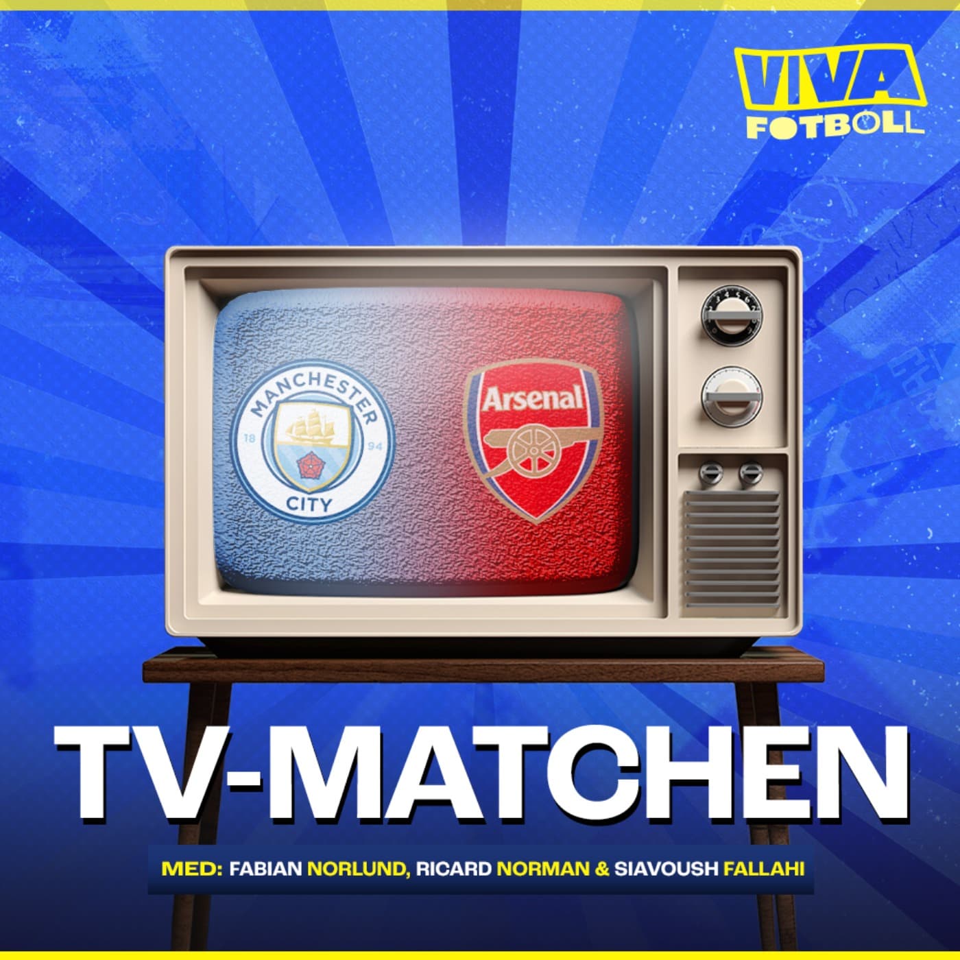 TV-Matchen 18 april | Manchester City - Arsenal artwork