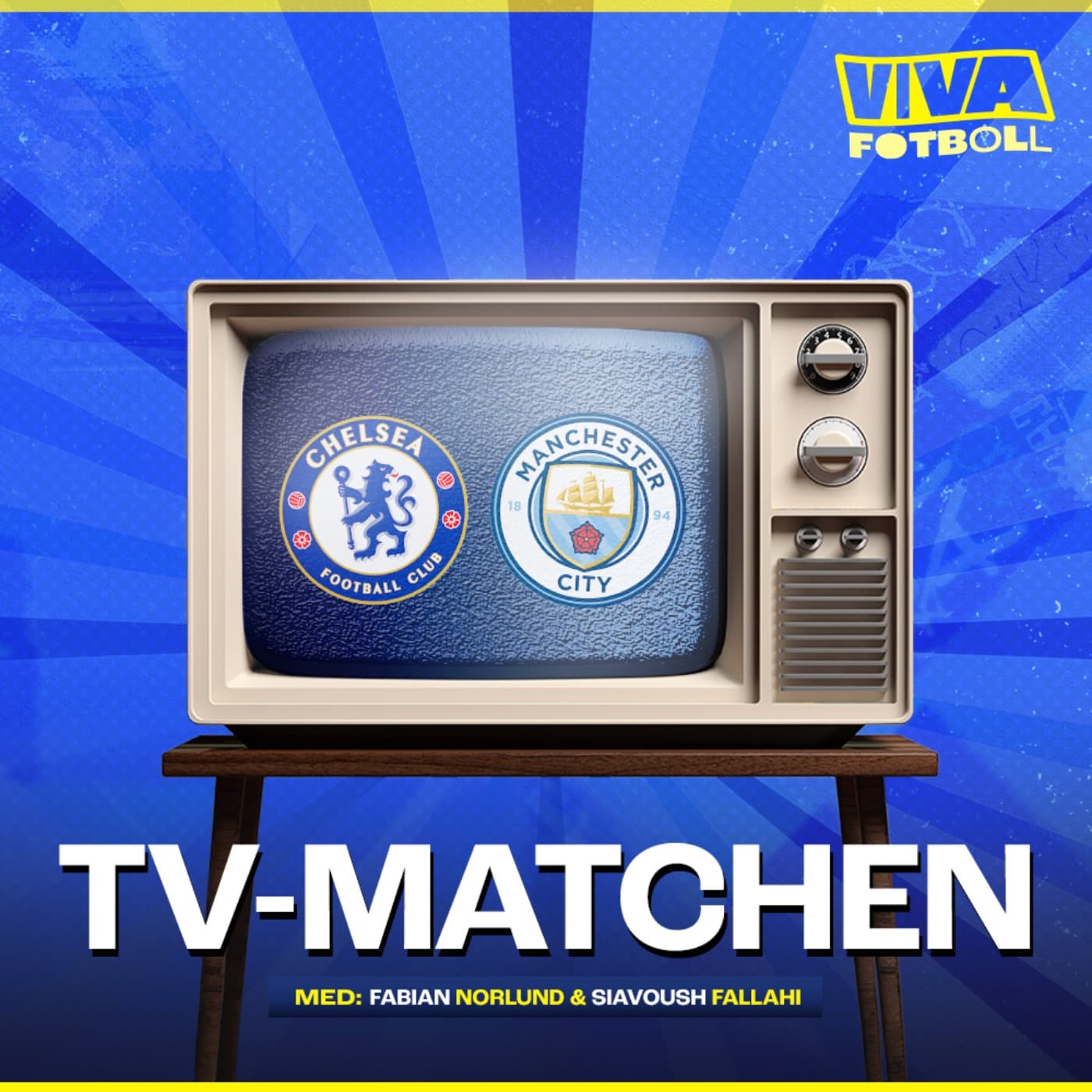 TV-Matchen 11 april | Chelsea - Manchester City artwork