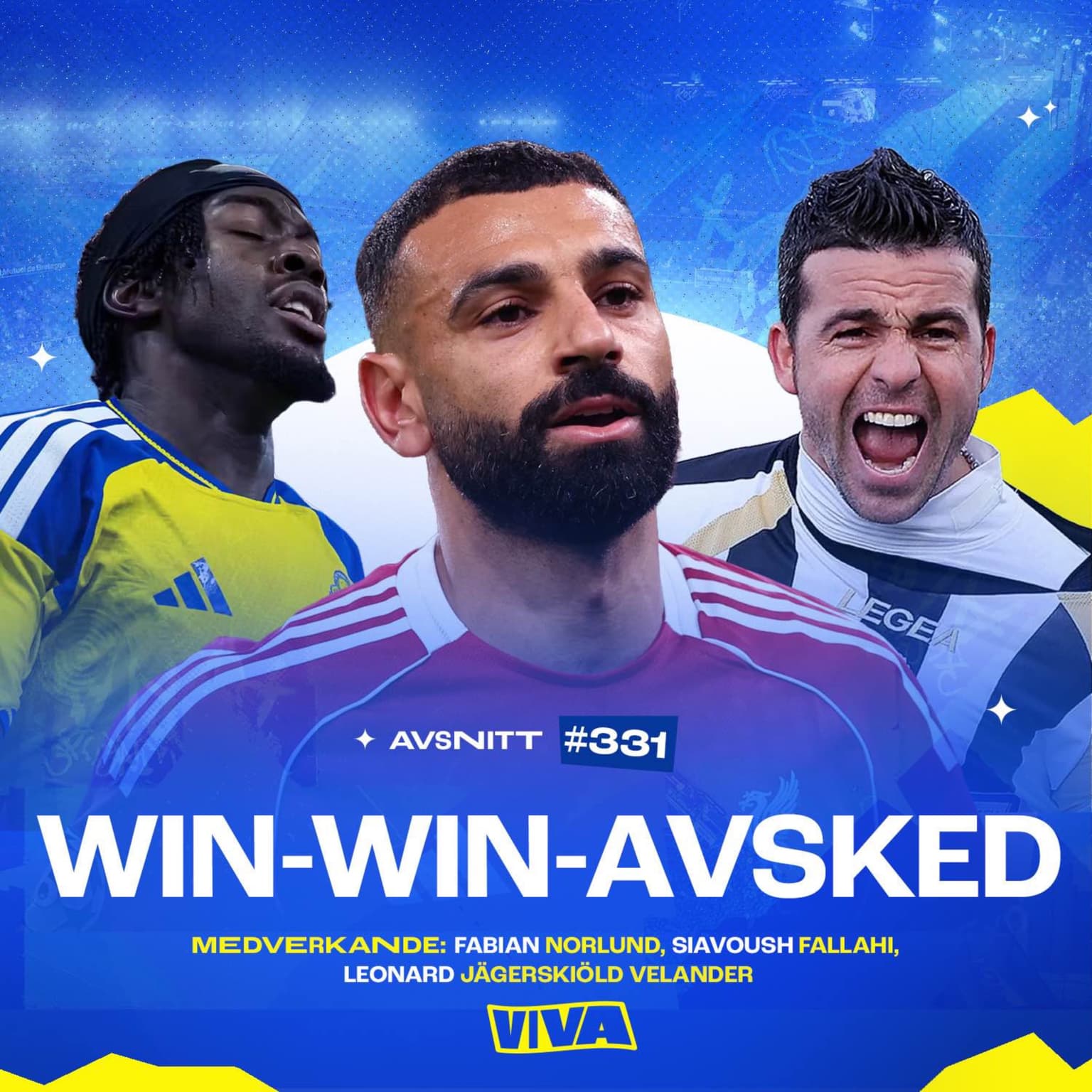 #331 Salahs Liverpool-avsked | Sveriges startelva | Snyggaste VM-tröjorna artwork