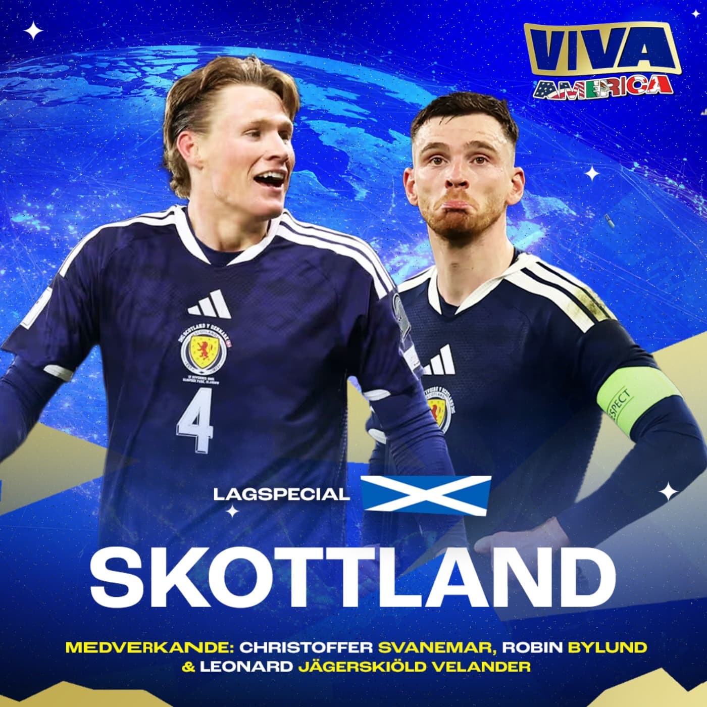 Viva America: Skottland artwork