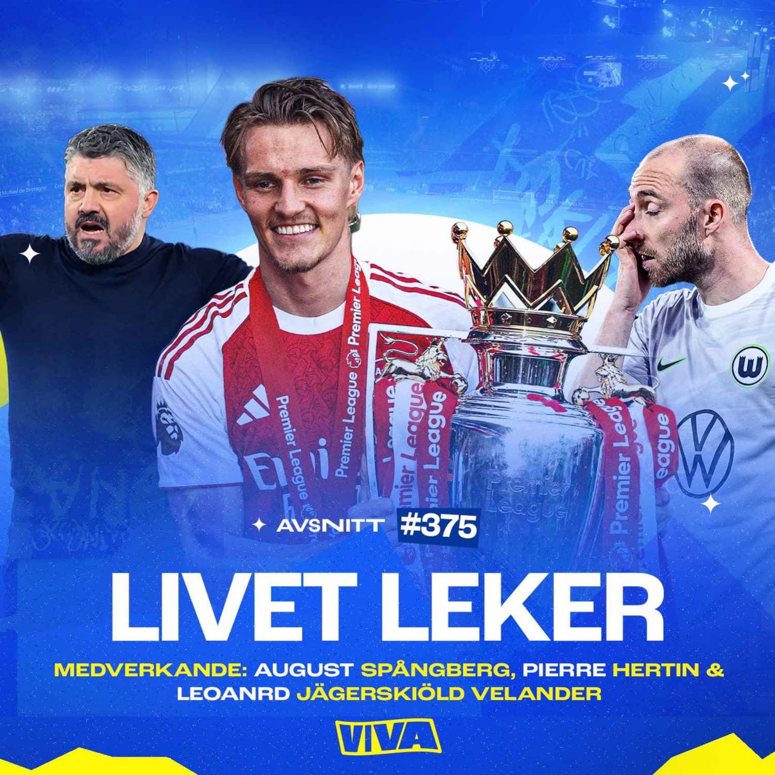 #375 Arsenals drömsäsong | Wolfsburg åker ur | Tränarkarusellen i Serie A artwork