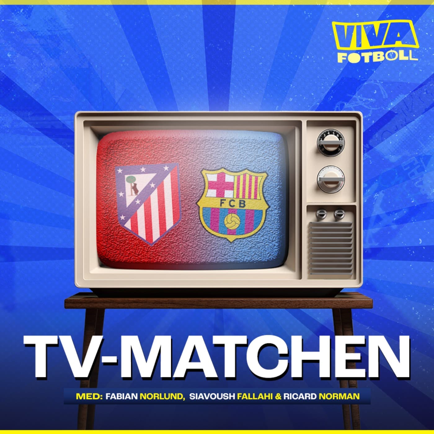 TV-Matchen 4 april | Atletico Madrid - Barcelona artwork