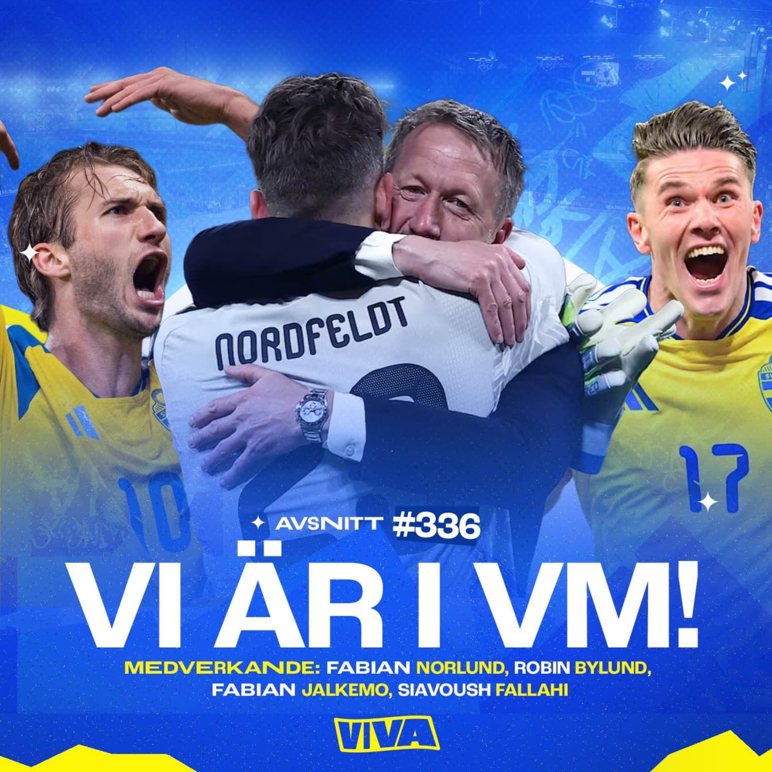 #336 Sverige till VM | Hjältarna Gyökeres & Potter | Chanserna i VM artwork