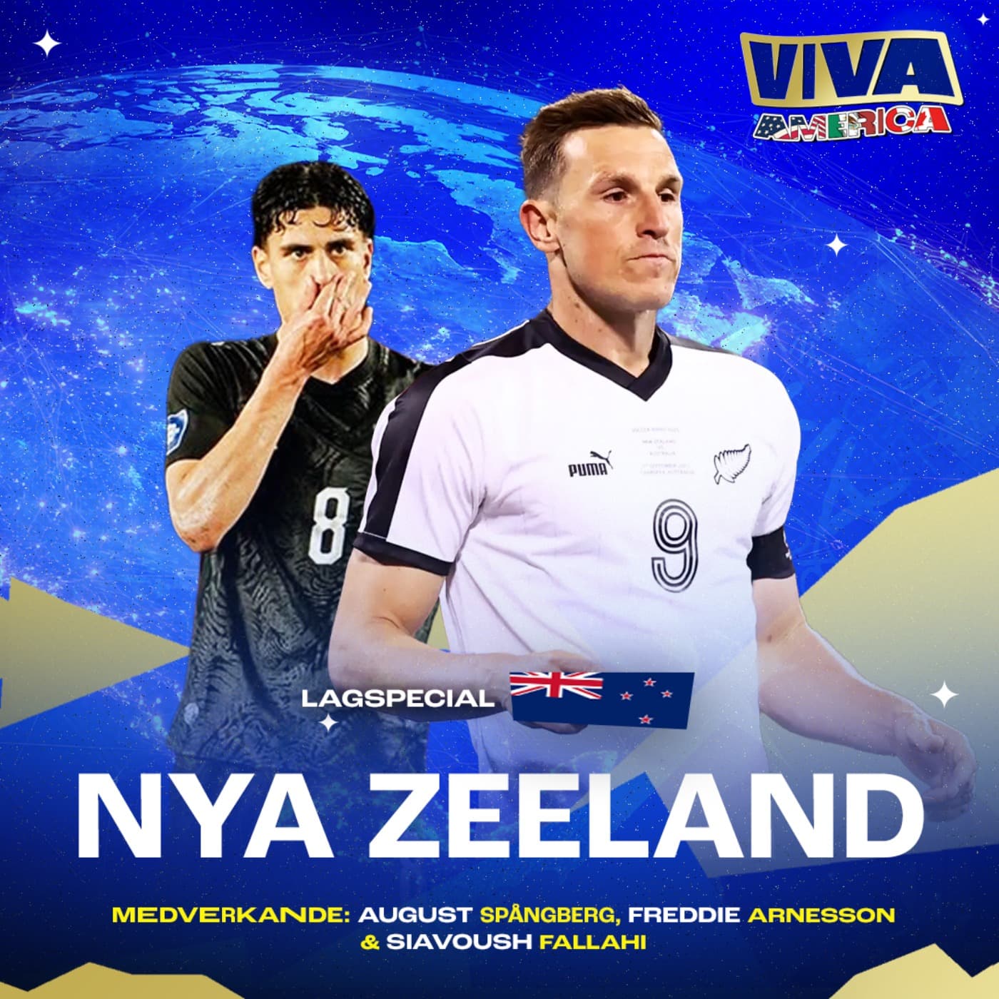 Viva America: Nya Zeeland artwork