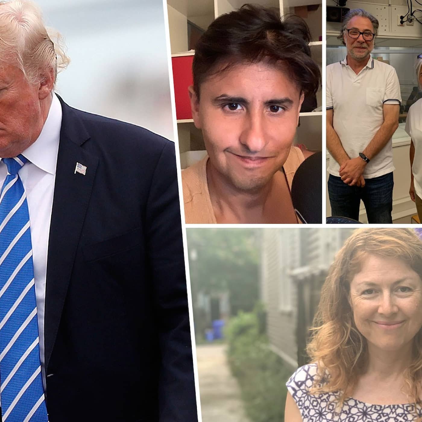 Tuffa tider för Trump artwork