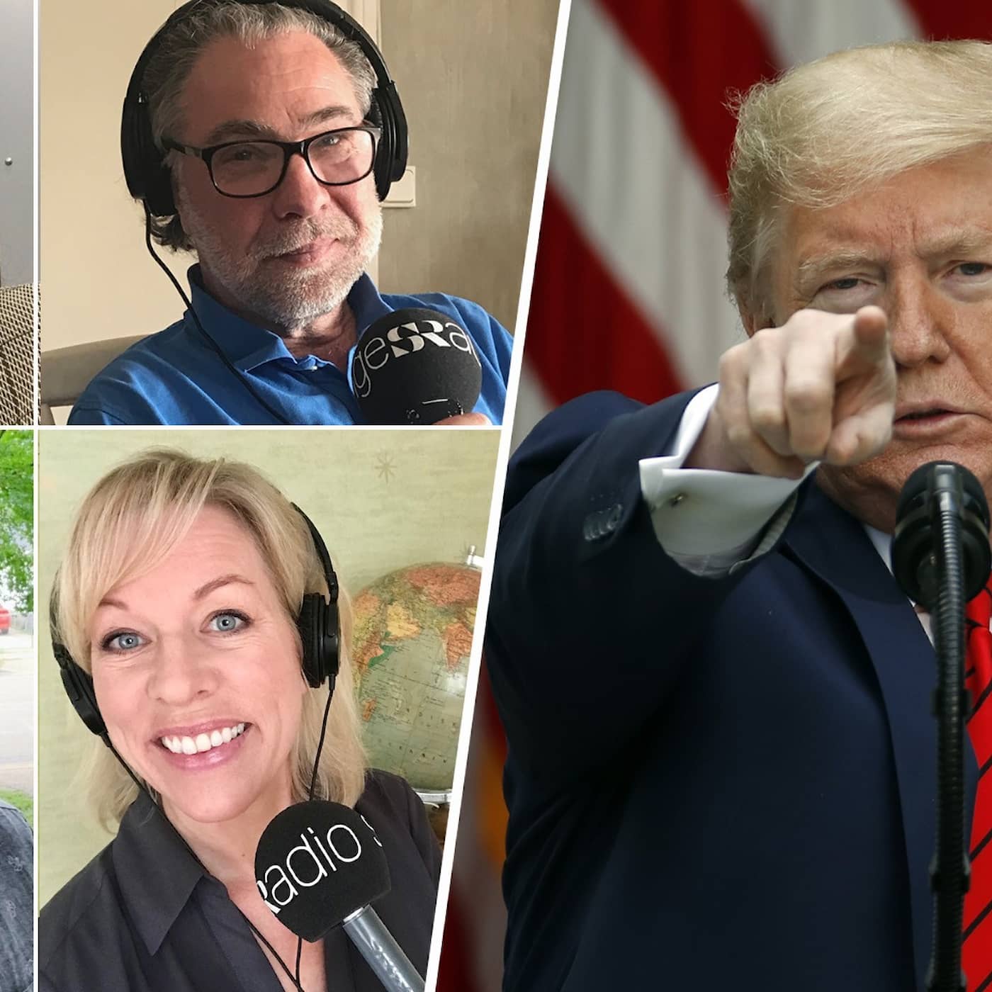 Trump är på krigsstigen artwork