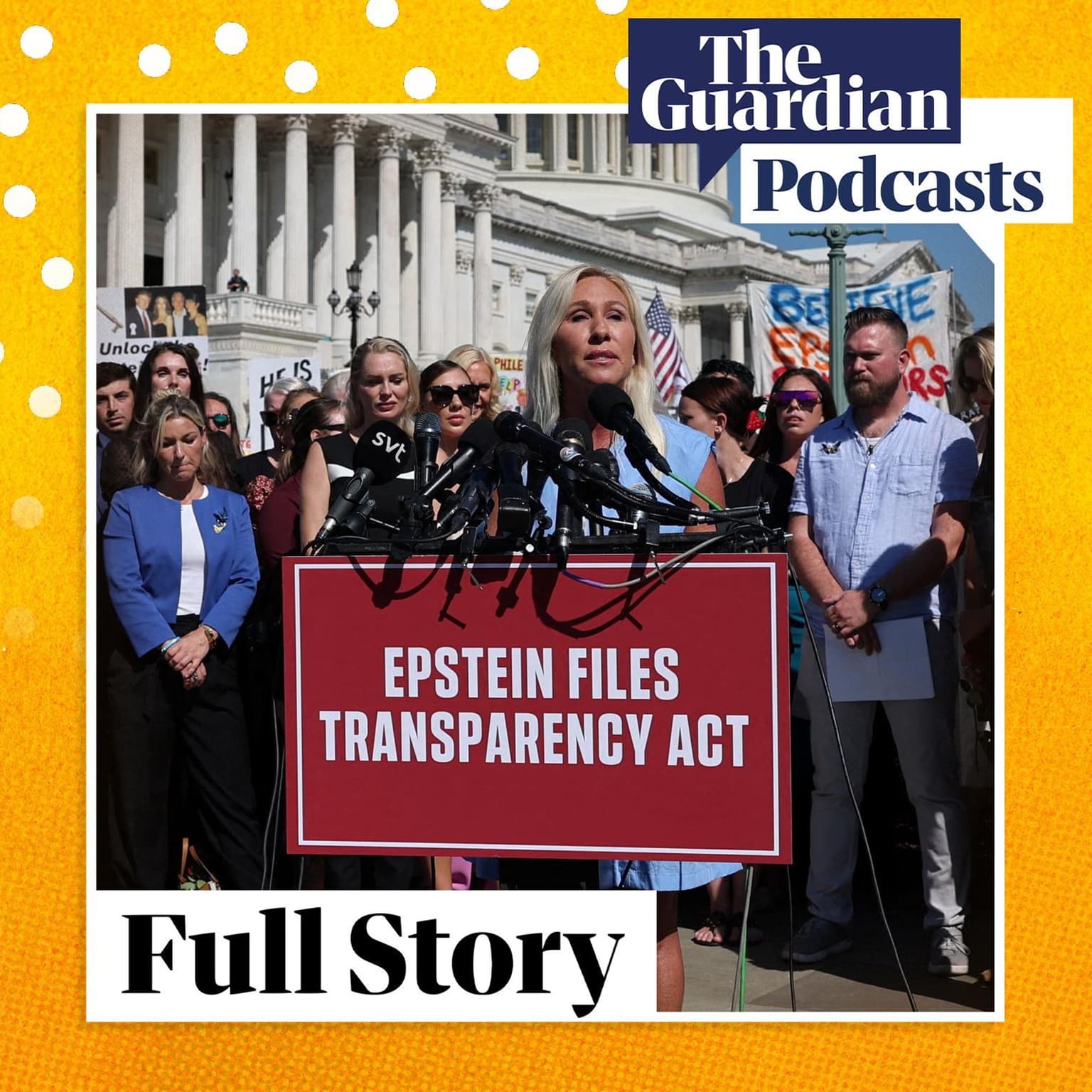 The Epstein files are back to haunt Trump artwork