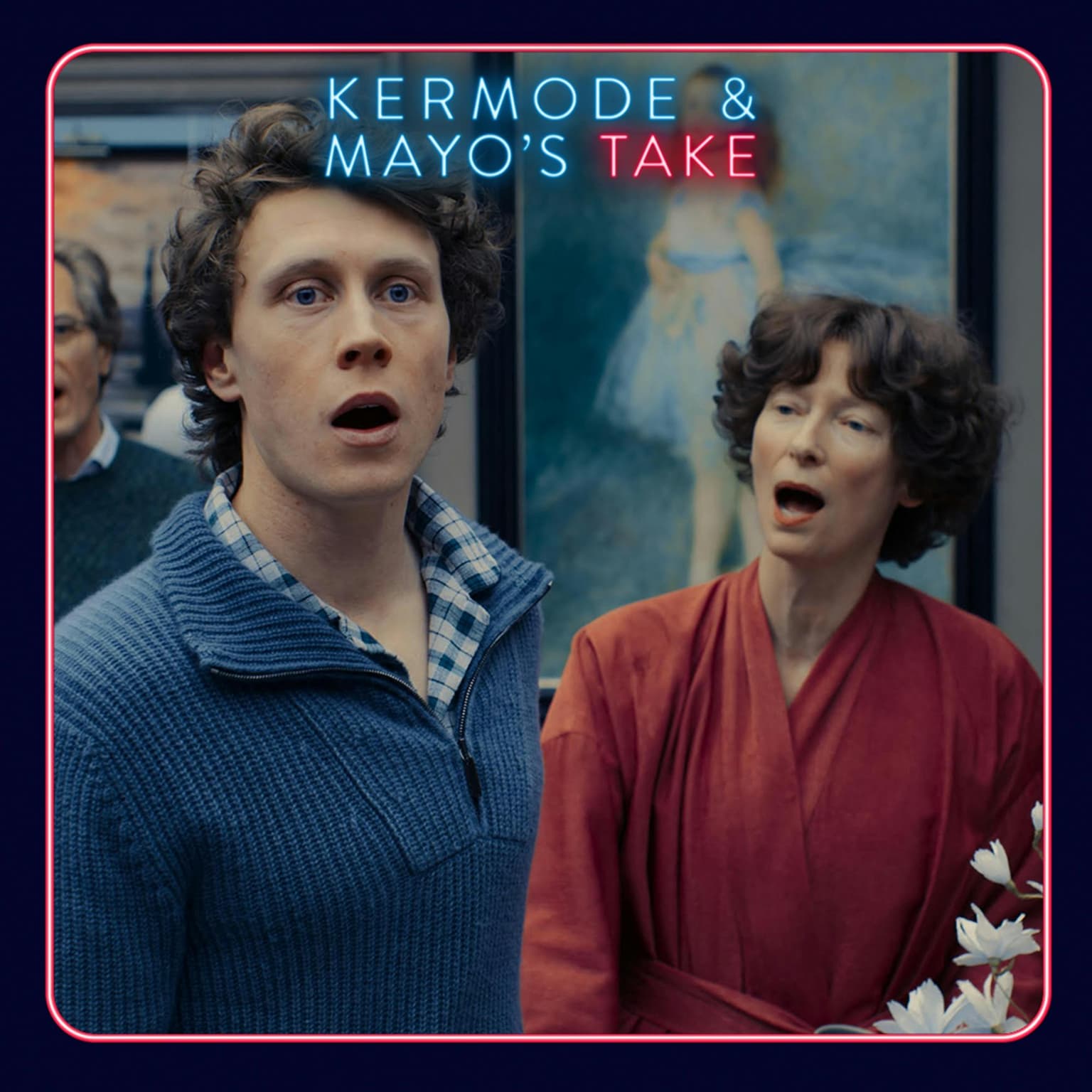 Gorgeous George MacKay + Mark vs. The Stath artwork