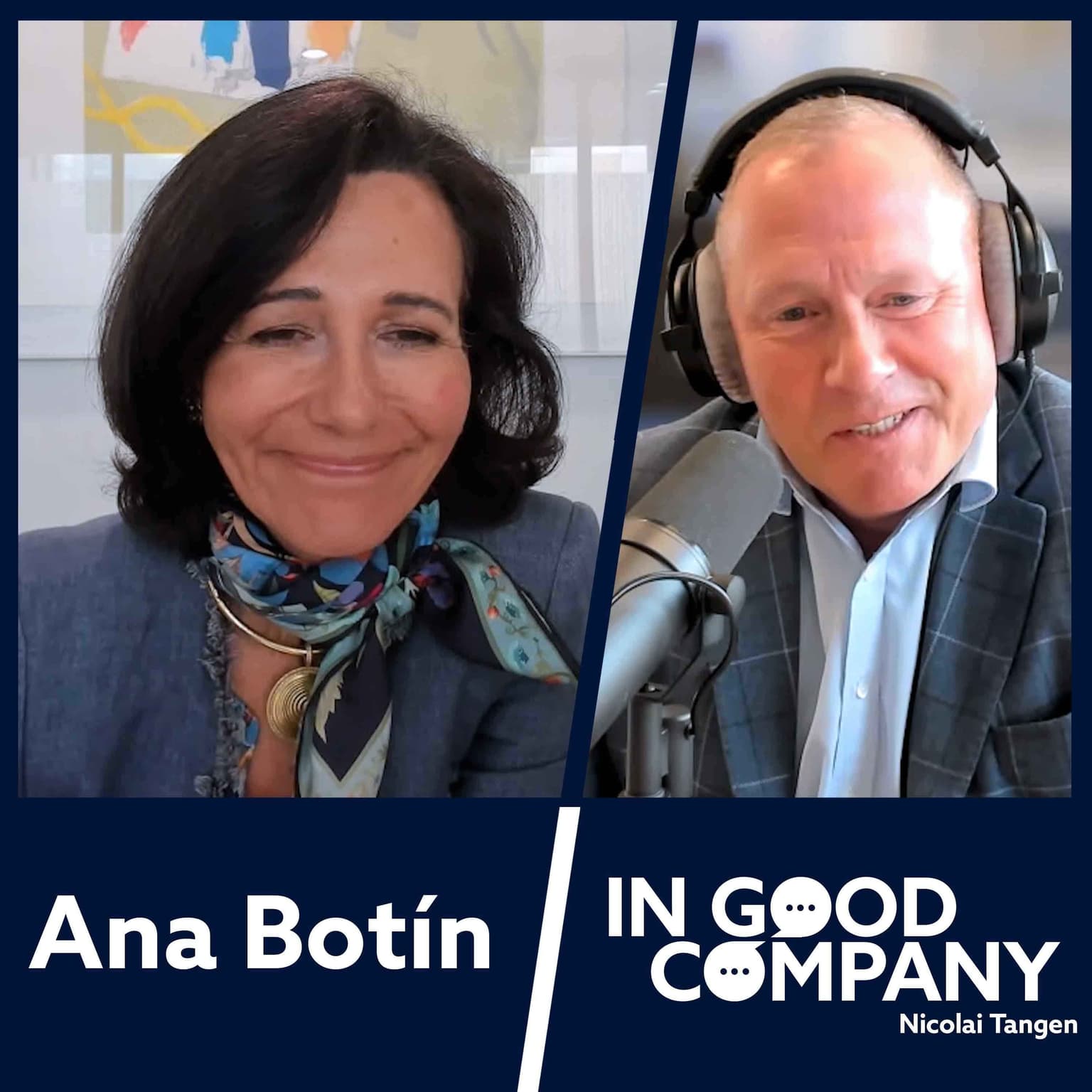 Ana Botin Executive Chair Santander: Future of banking, inflation and women in finance artwork